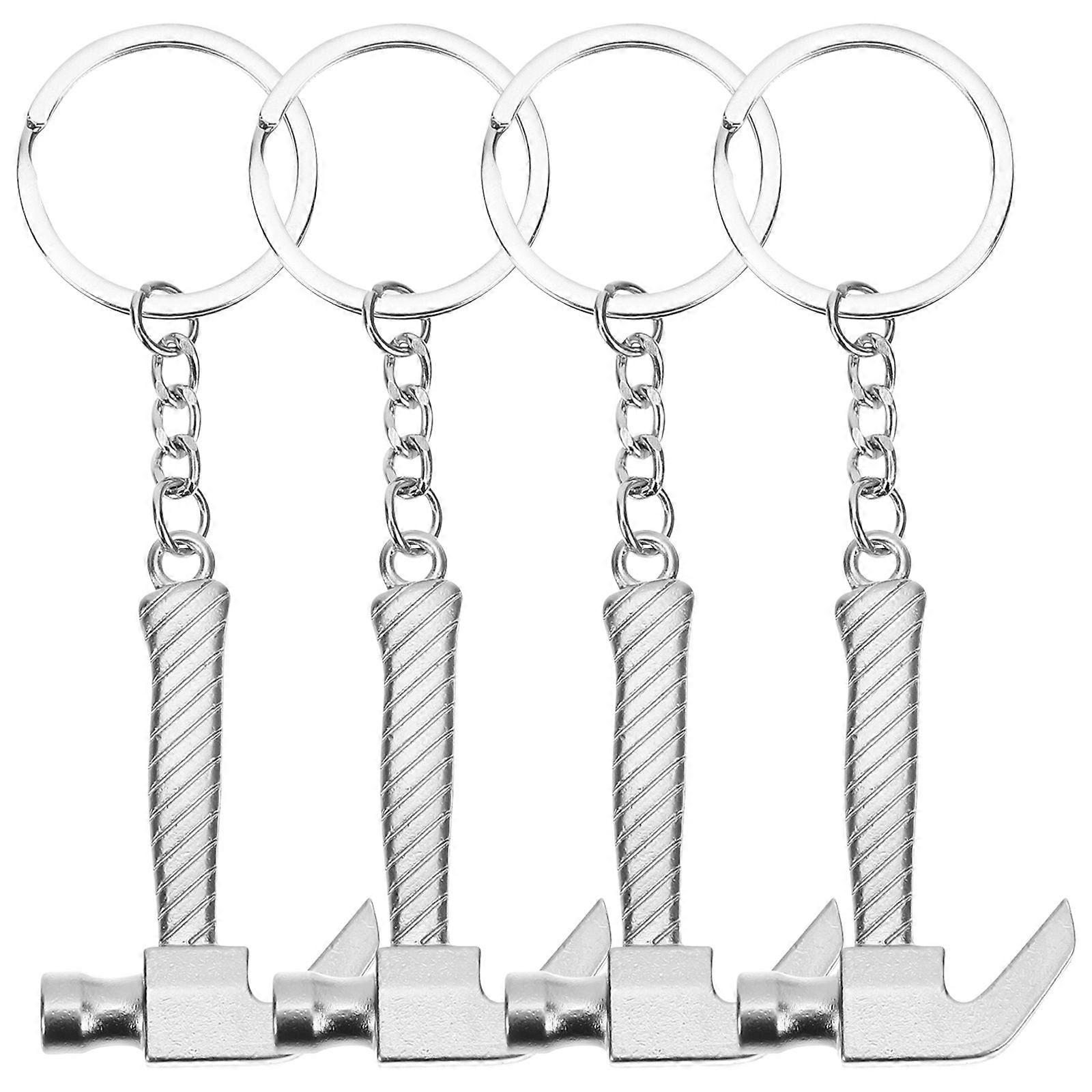 Compact Hammer Keychain, Fun and Reliable for Key Organization