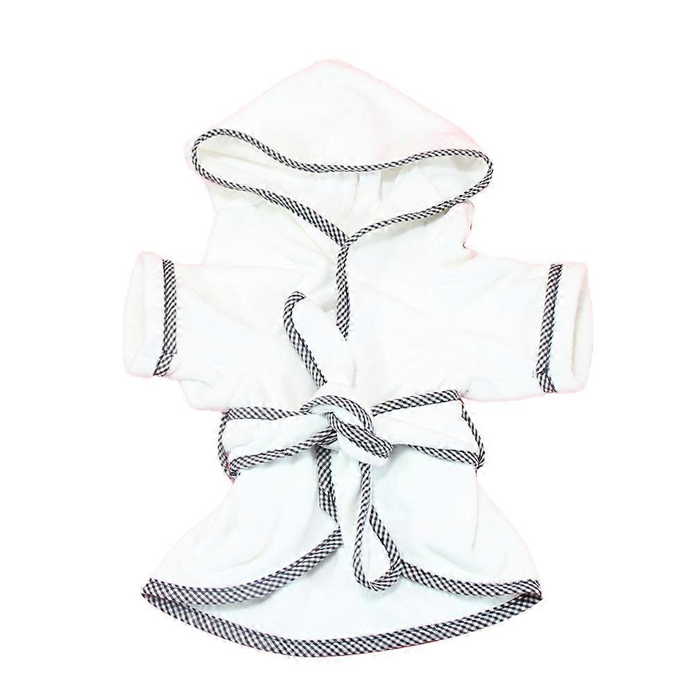 Absorbent Quick Dry Dog Bathrobe for Bathing & Grooming – Lightweight, Easy Clean Polyester Pet Robe for Dogs and Cats