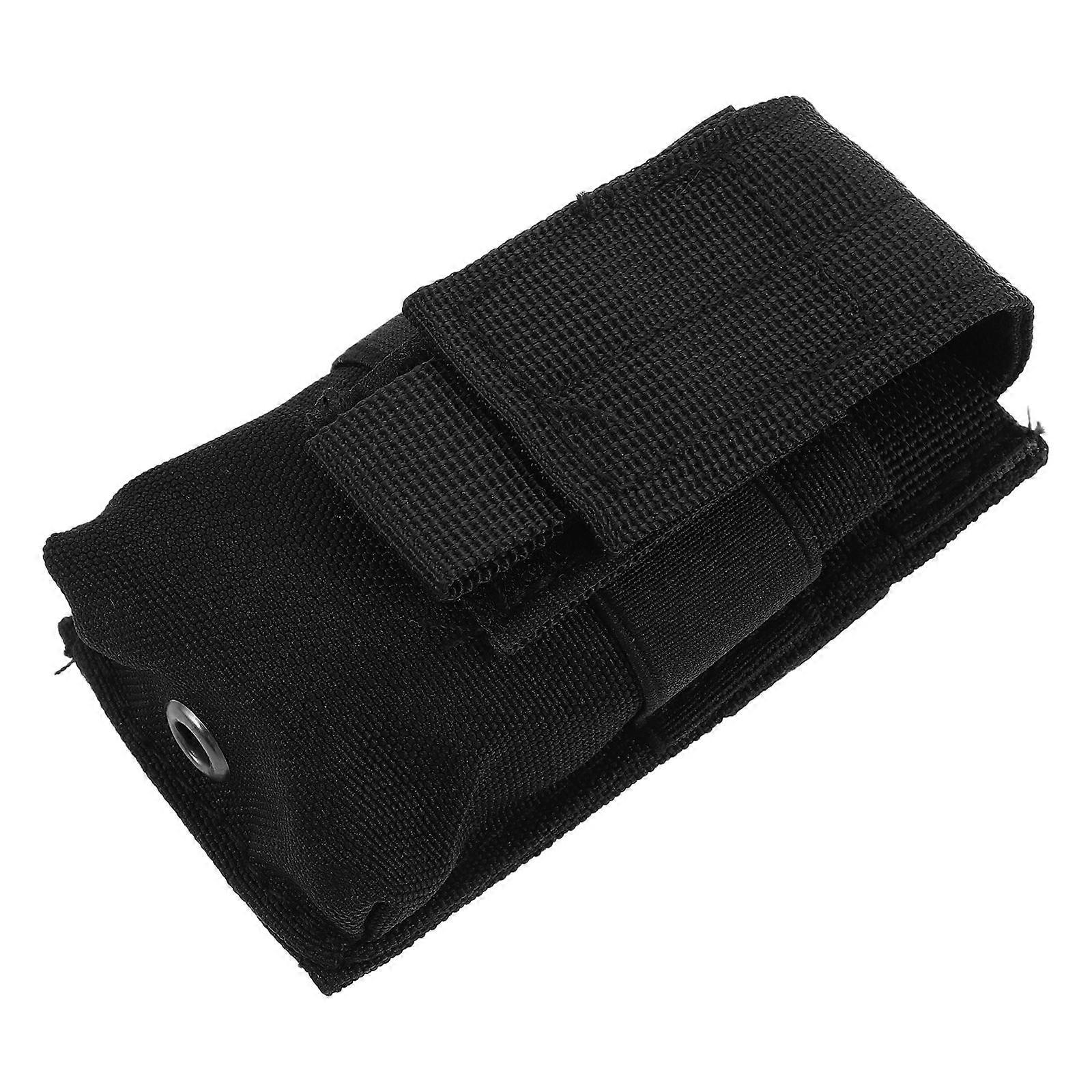 Compact Flashlight Holder for Duty Belt, Multi Functional Canvas Pouch for Camping, Hiking and Outdoor Activities, Lightweight Accessory