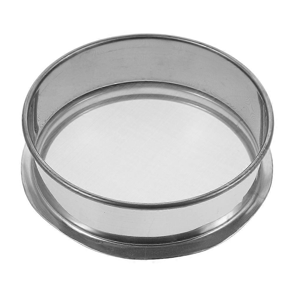 Fine Mesh Sieve Stainless Steel Round Ceramic Slurry Paint Filtering Tool for Pottery Enthusiasts 30.00X30.00X5.50CM 1Set