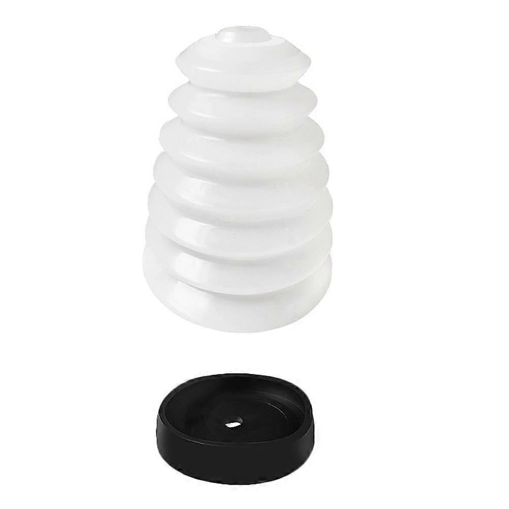 Drill Dustproof Accessory Professional Use 13x9cm Size White Color Dust Collection 2Pcs