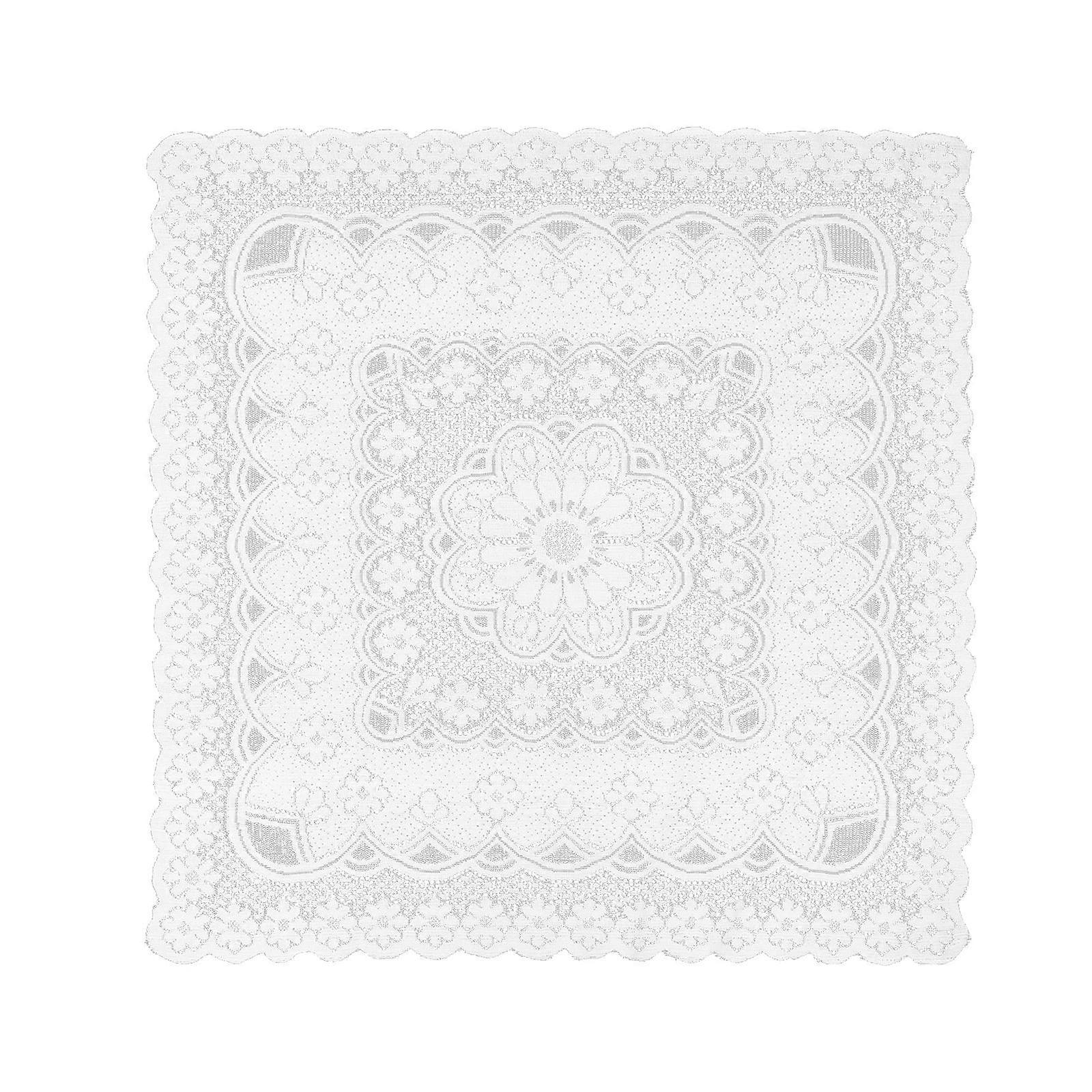 Polyester Tablecloth Elegant Hollow Country Style Table Cloth Restaurant Year-Round Use 1Pack