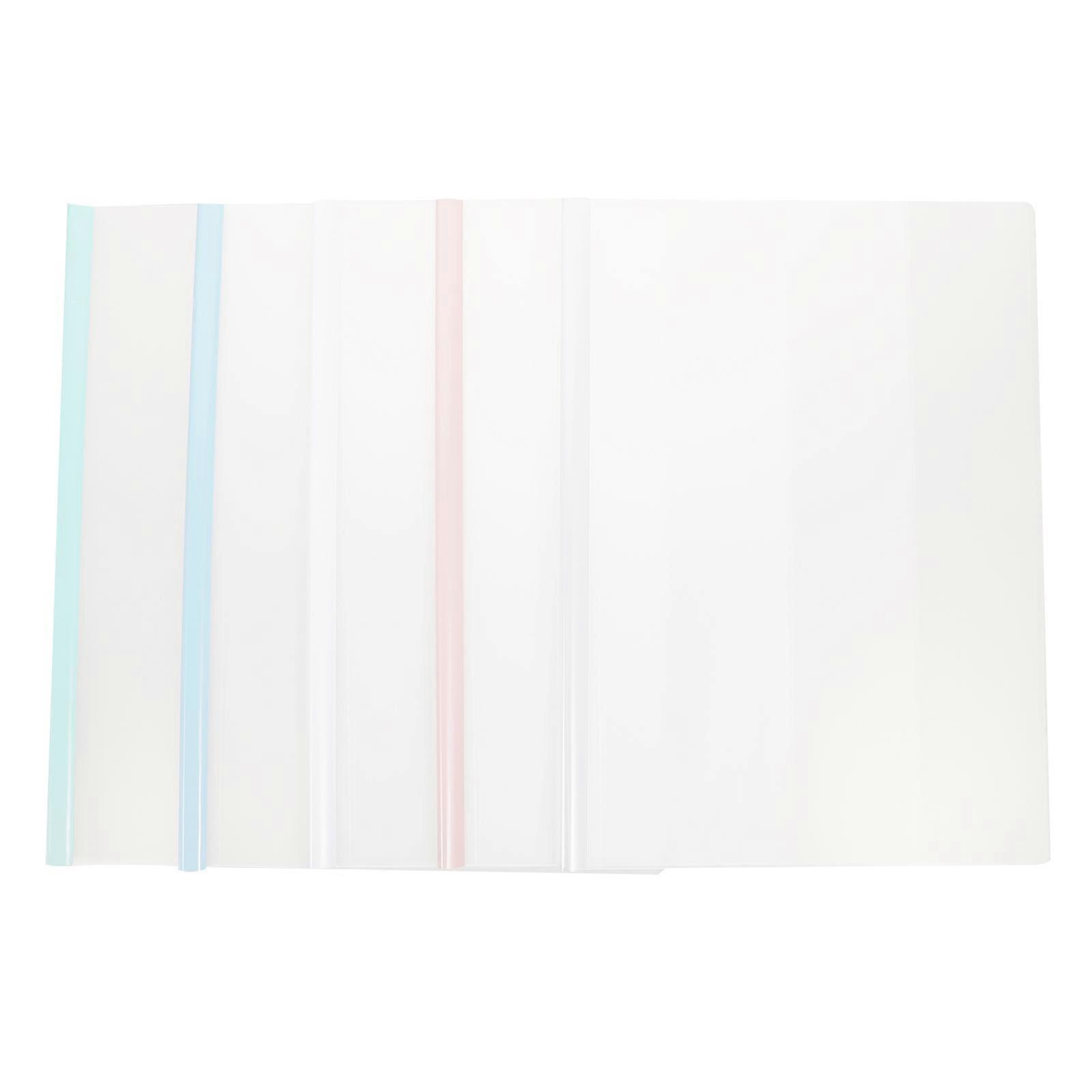 10Pcs A4 Document Folders for Storage in Random Color