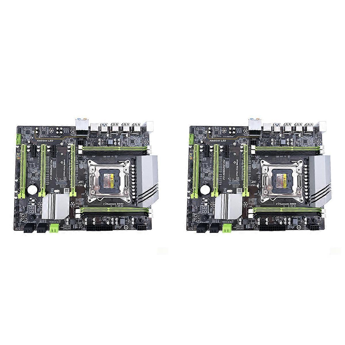 2X X79T LGA 2011 CPU Mainboard USB3.0 4 DDR3 Motherboard Desktop PC Computer Motherboard