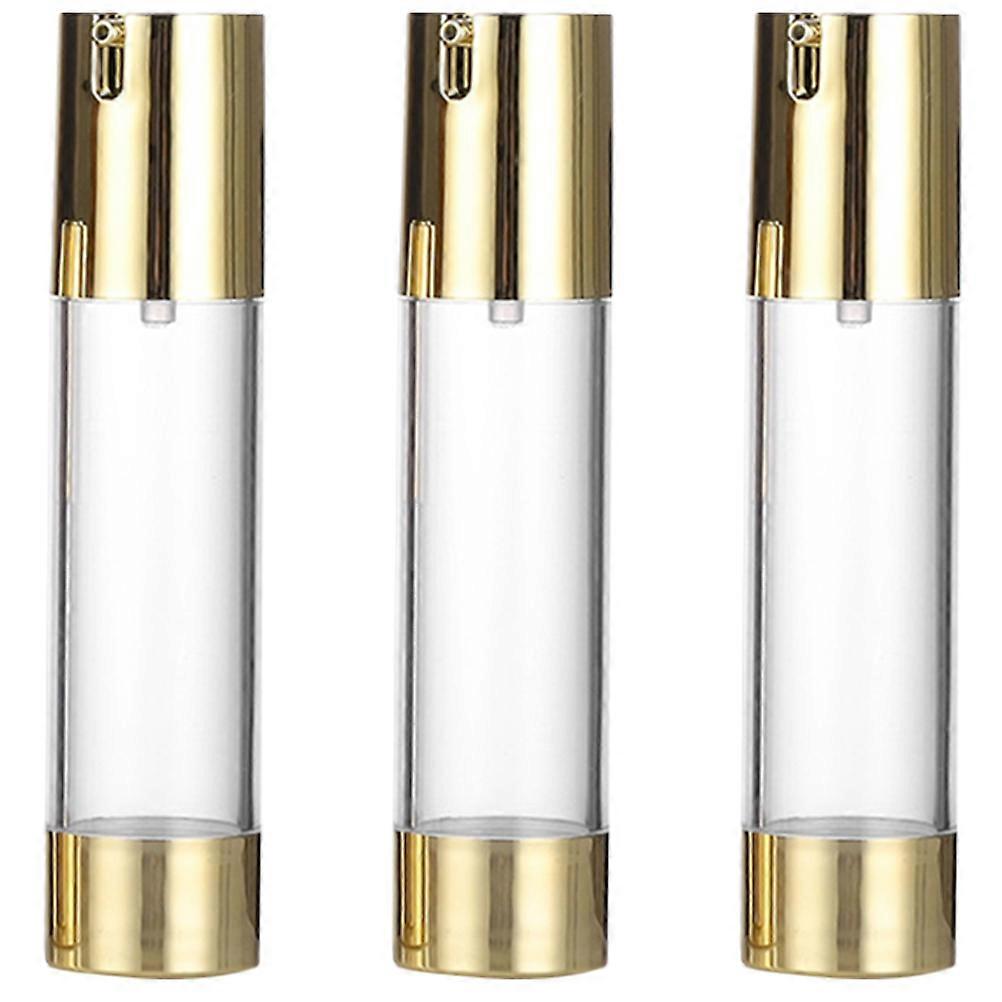 Here's a polished and professional product description for your **3pcs Airless Pump Bottle Vacuum Lotion Containers**:

 

### **3PCS Airless Pump