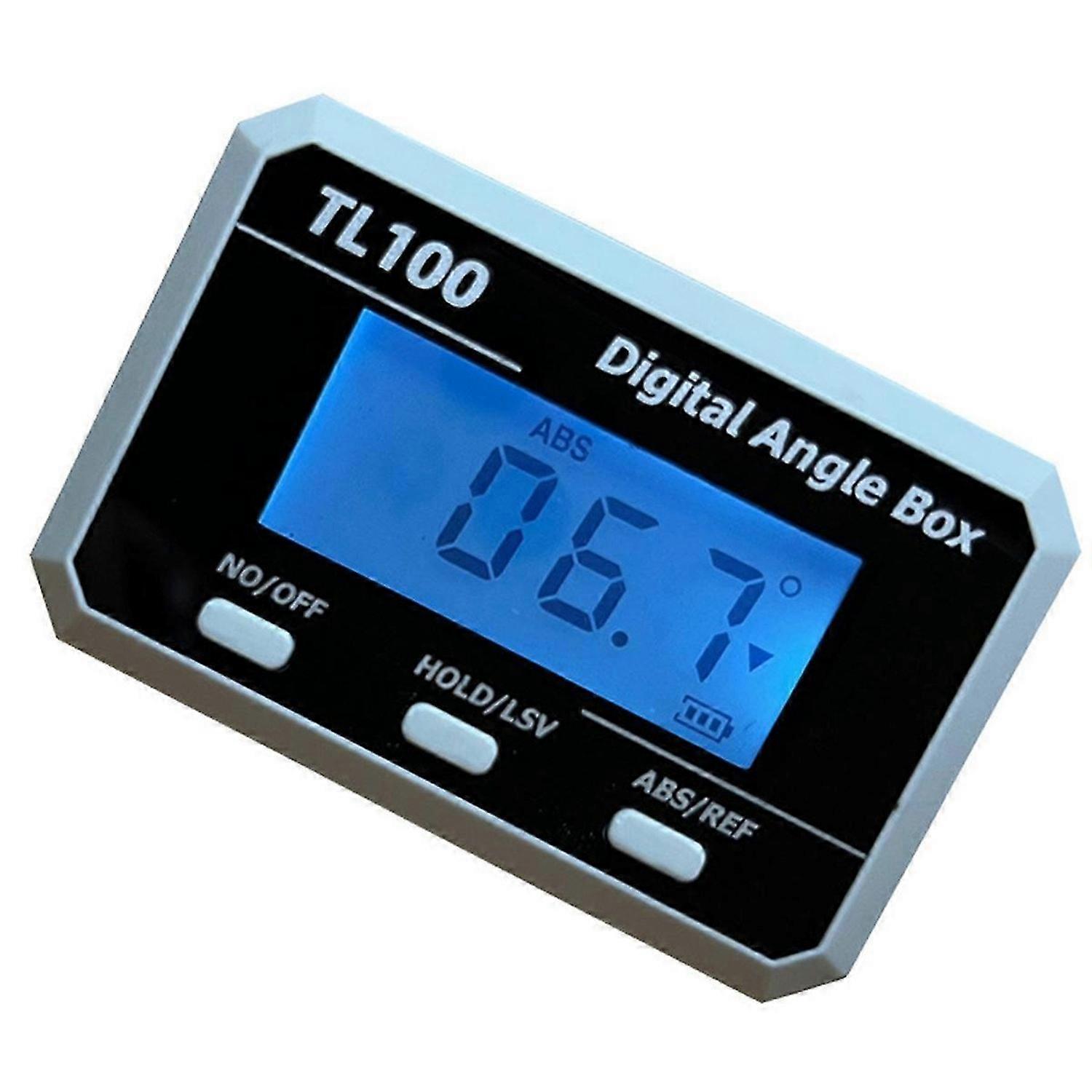 TL100 Horizontal Angle Meter Protractor Pitch Gauge Digital Angle Box High-Precision Electronic Incl