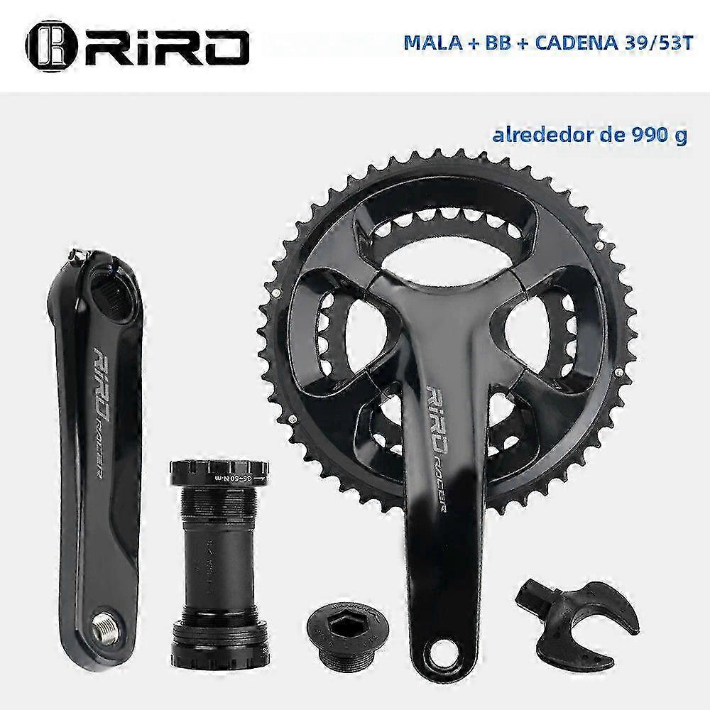 Integrated Road Bike Crankset 170mm 110BCD 34-50T Double Chainring Sprockets Cycling Aluminum������ijƷ��