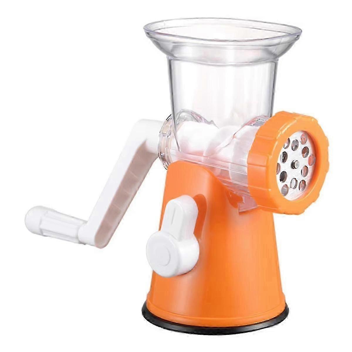 Manual Meat Grinder Stainless Steel, Mincer Machine for Grinding Meat and Vegetables, Kitchen Tool