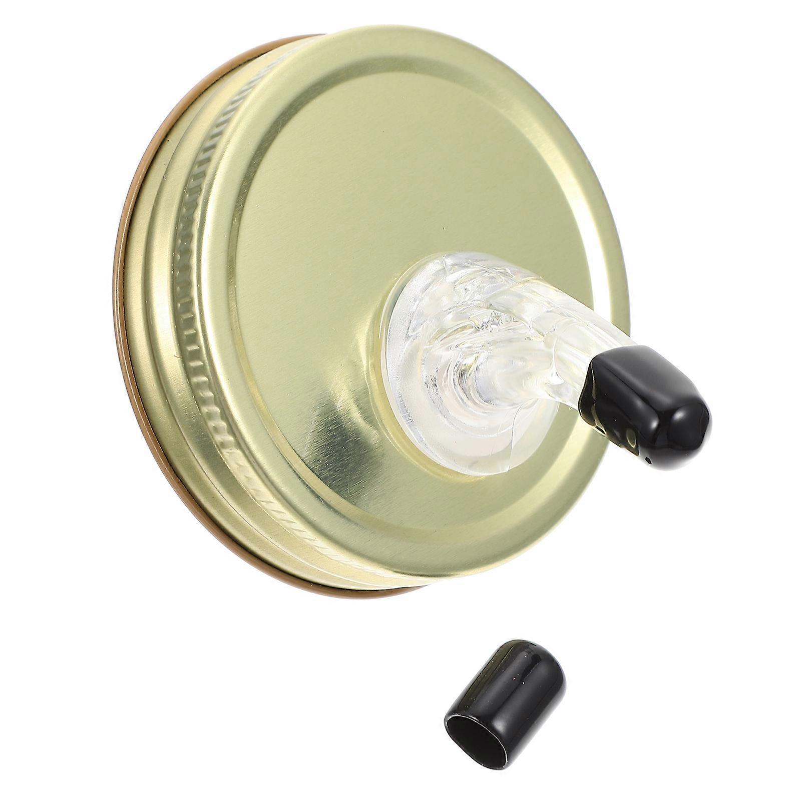 Pour Spout For Liquor Bottles Mason Jar Lid Friends Users Needing Wine Pourers 1Set