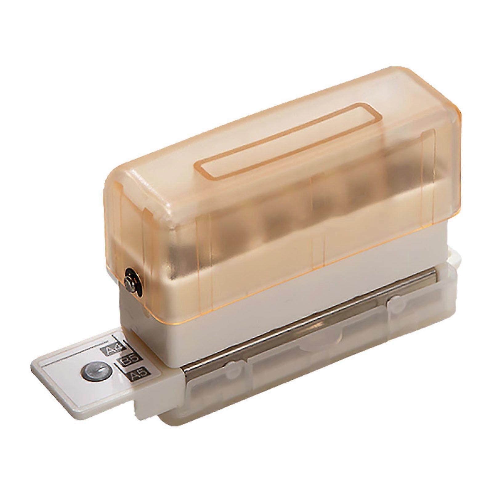 2025 Latest Model  6 Hole Punch Effort Saving Strong Metal Plastic 3 Sheets