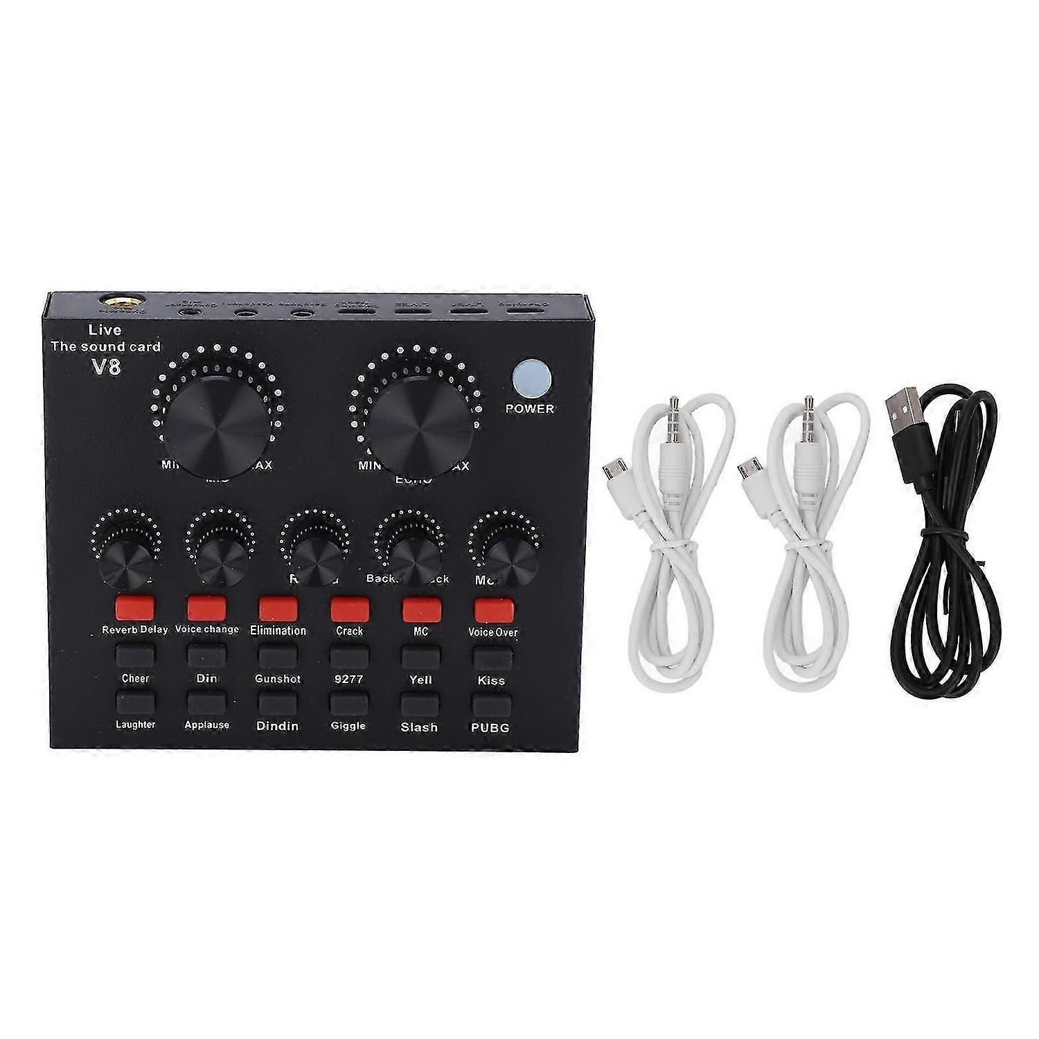 Dual Channel o Conditioner Mixer Stylish Intelligent Noise Reduction Bluetooth o Converter Mixing Console