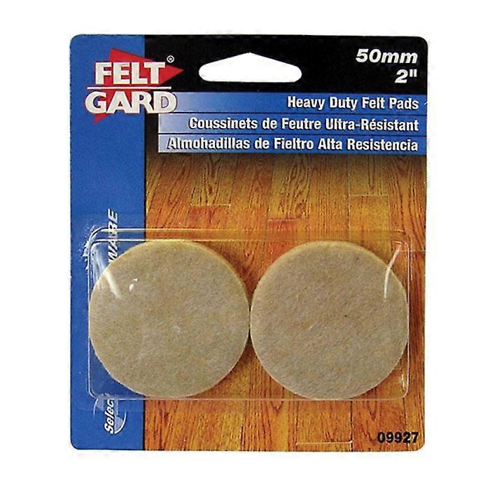 Feltgard runde puter 50 mm 4-pk