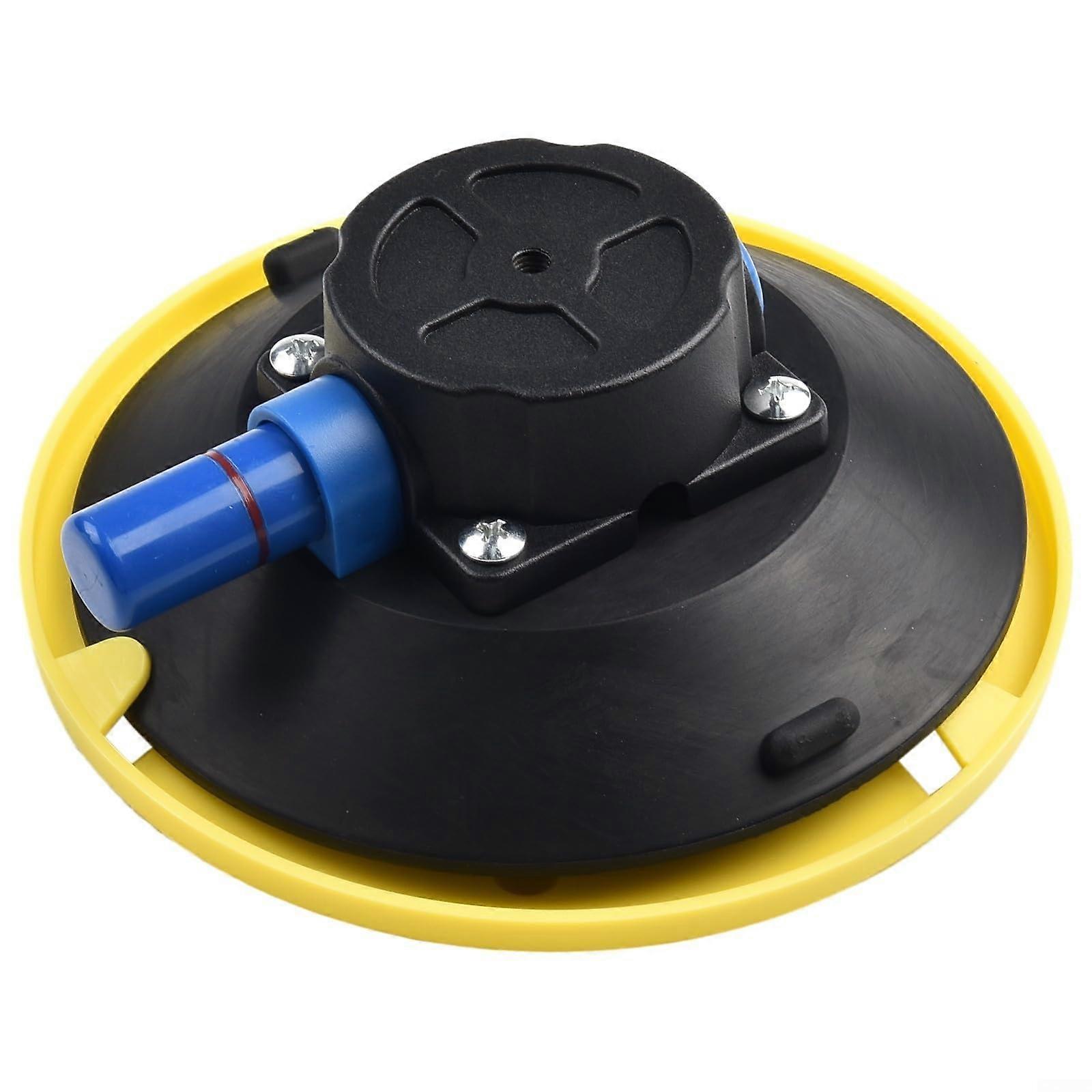 6 Inch Vacuum Suction Cup Glass Lifter with Handle, Heavy Duty M6/M8 Thread Glass Suction Tool for Safe Mounting
