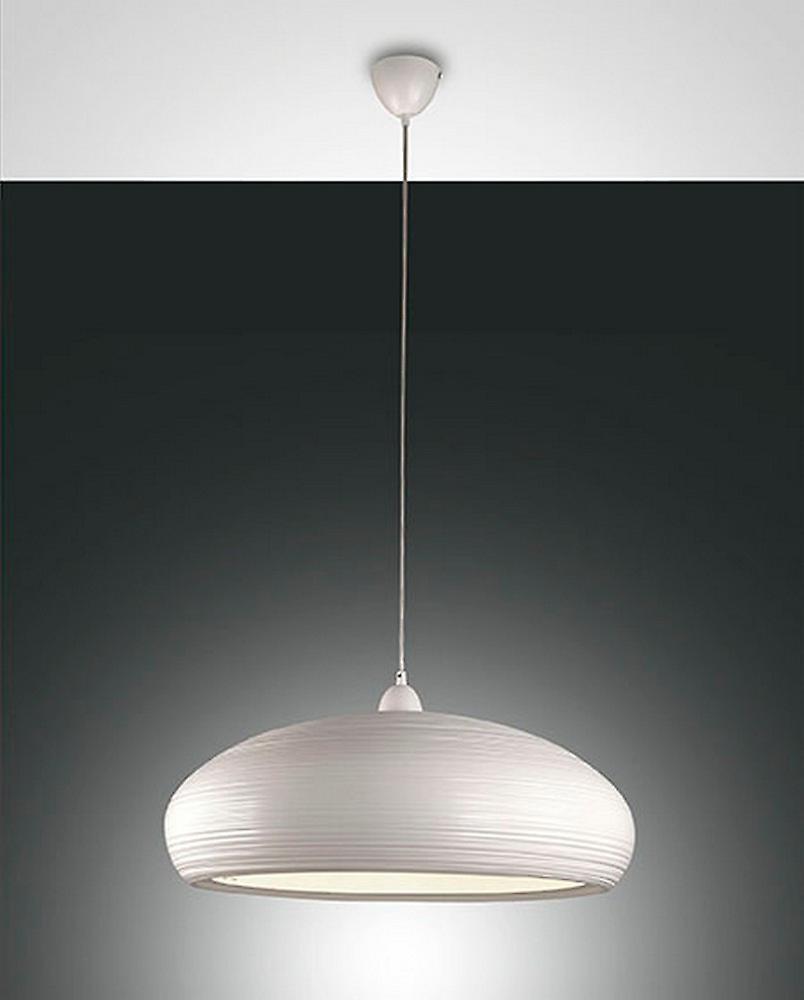 Fabas Luce Lodge Dome Pendant Ceiling Lights White Glass, E27