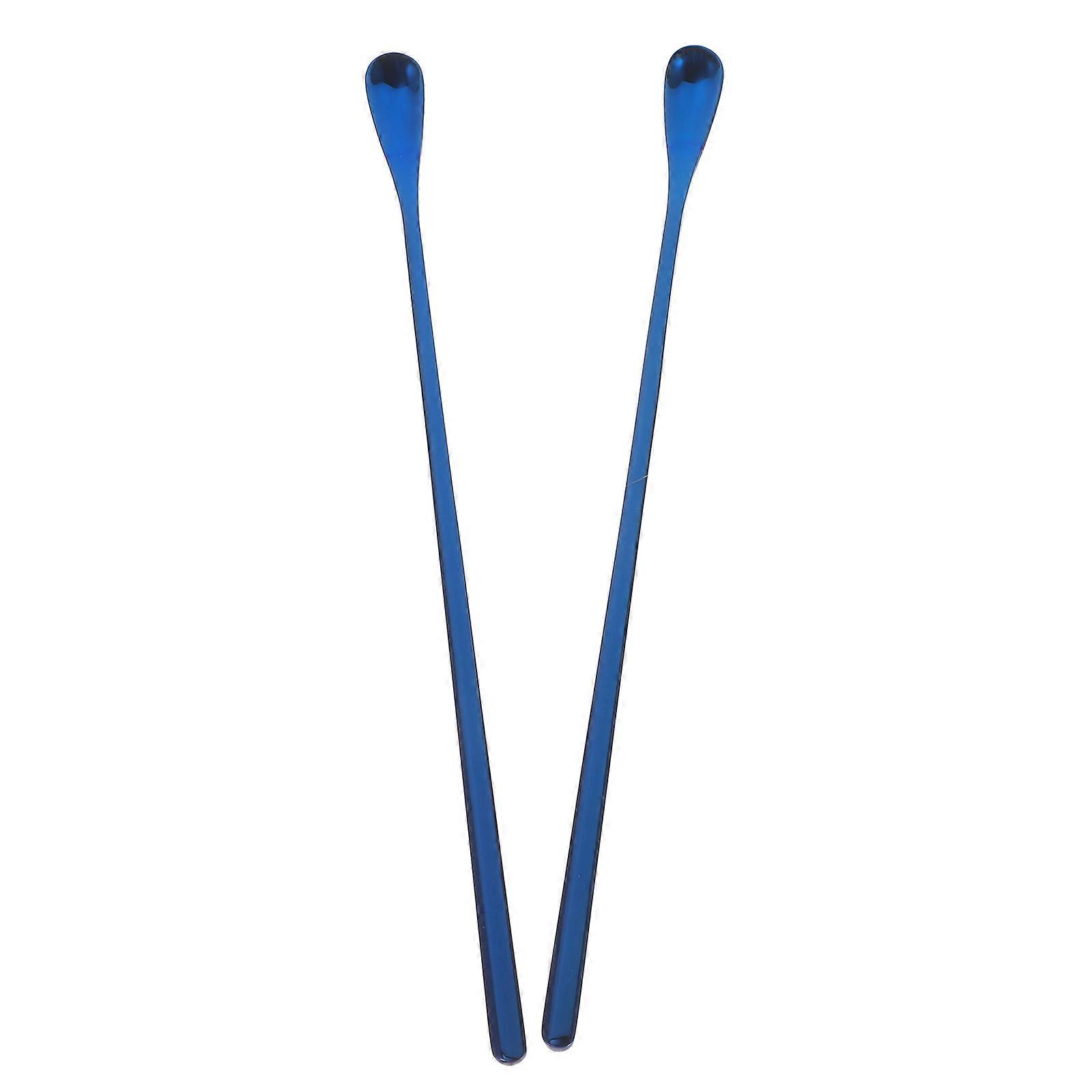Reptile Food Spoon Reptile Feeding Spoon Reptiles Feeding Pets Enhancing Bond with Pets 8.76X0.51X0.08in 2Pcs