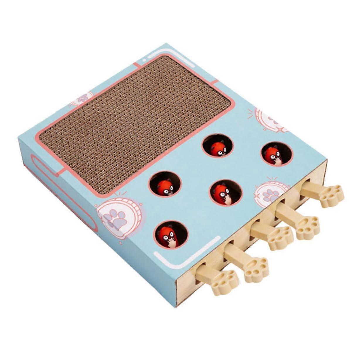 Interactive Cat Scratching Board, Durable Creative Design for Play Behavior, Encourages Movement and Training Activities