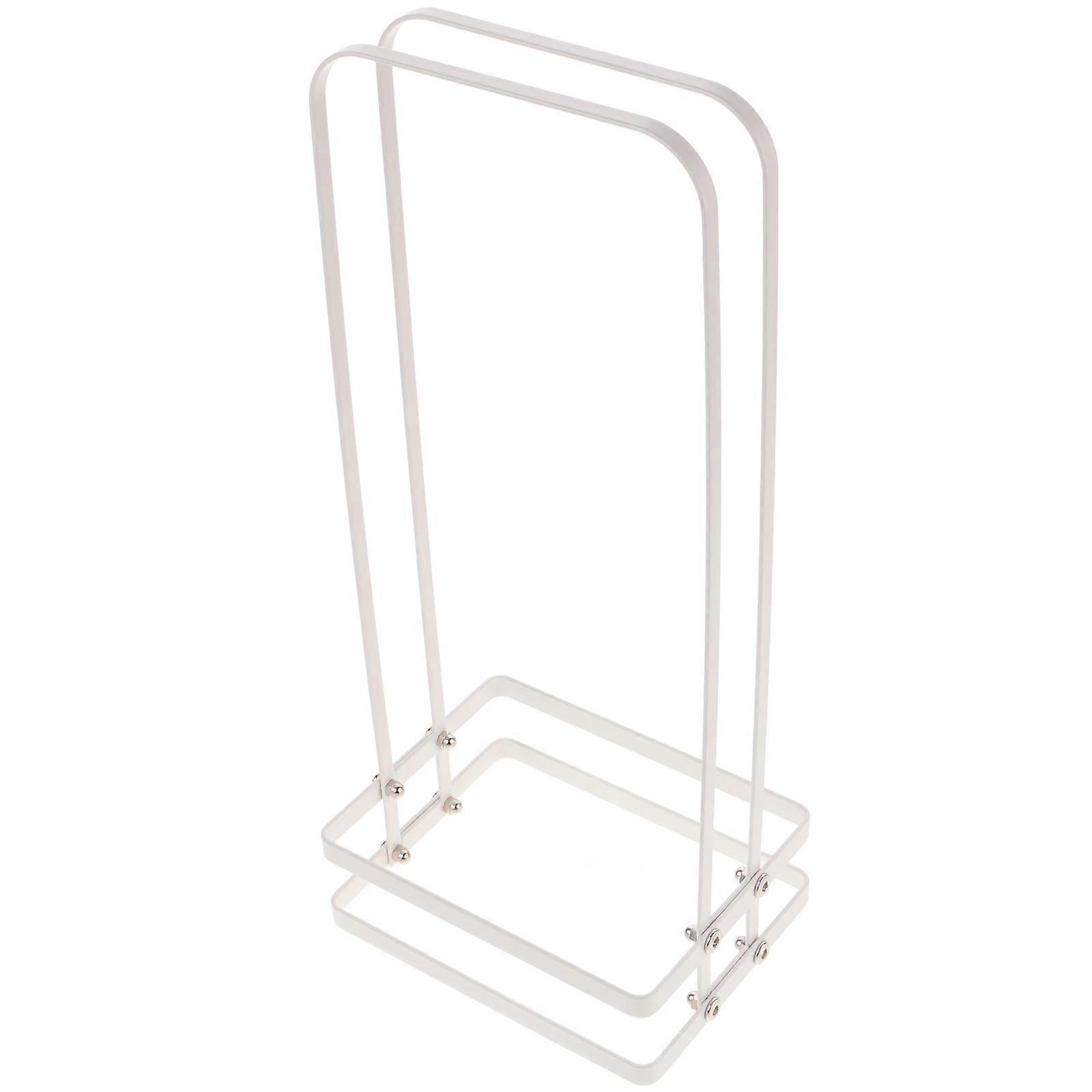 Space Saving Vertical Standing Hanger Rack Organizer for Indoor & Balcony – Elegant Design with Stable Base for Clothes Storage