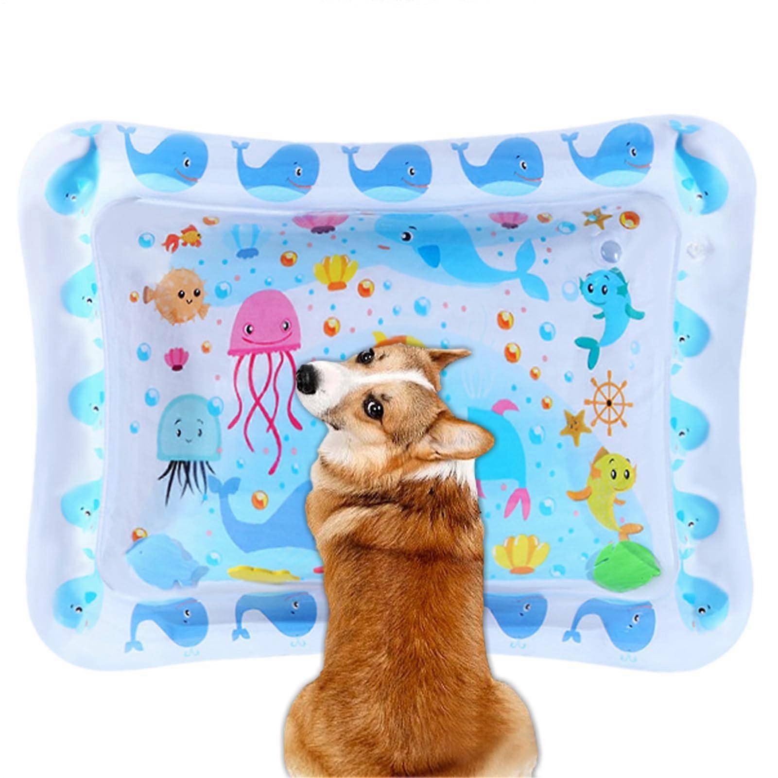 Inflatable Crawling Mat as Durable Pet Accessory for Outdoor Travel, Sleeping