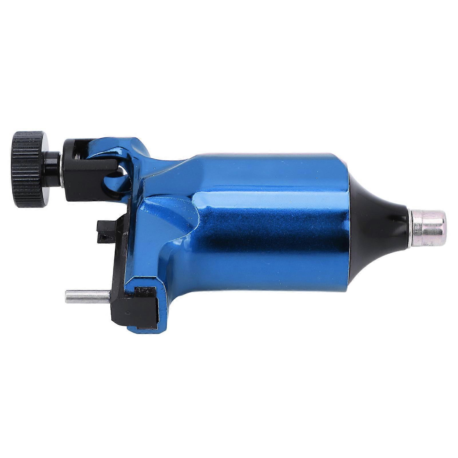 Rotary Tattoo Motor Gun Alloy 9V 8000 RPM Low Noise RCA Interface Liner Shader Tattoo MachineBlue