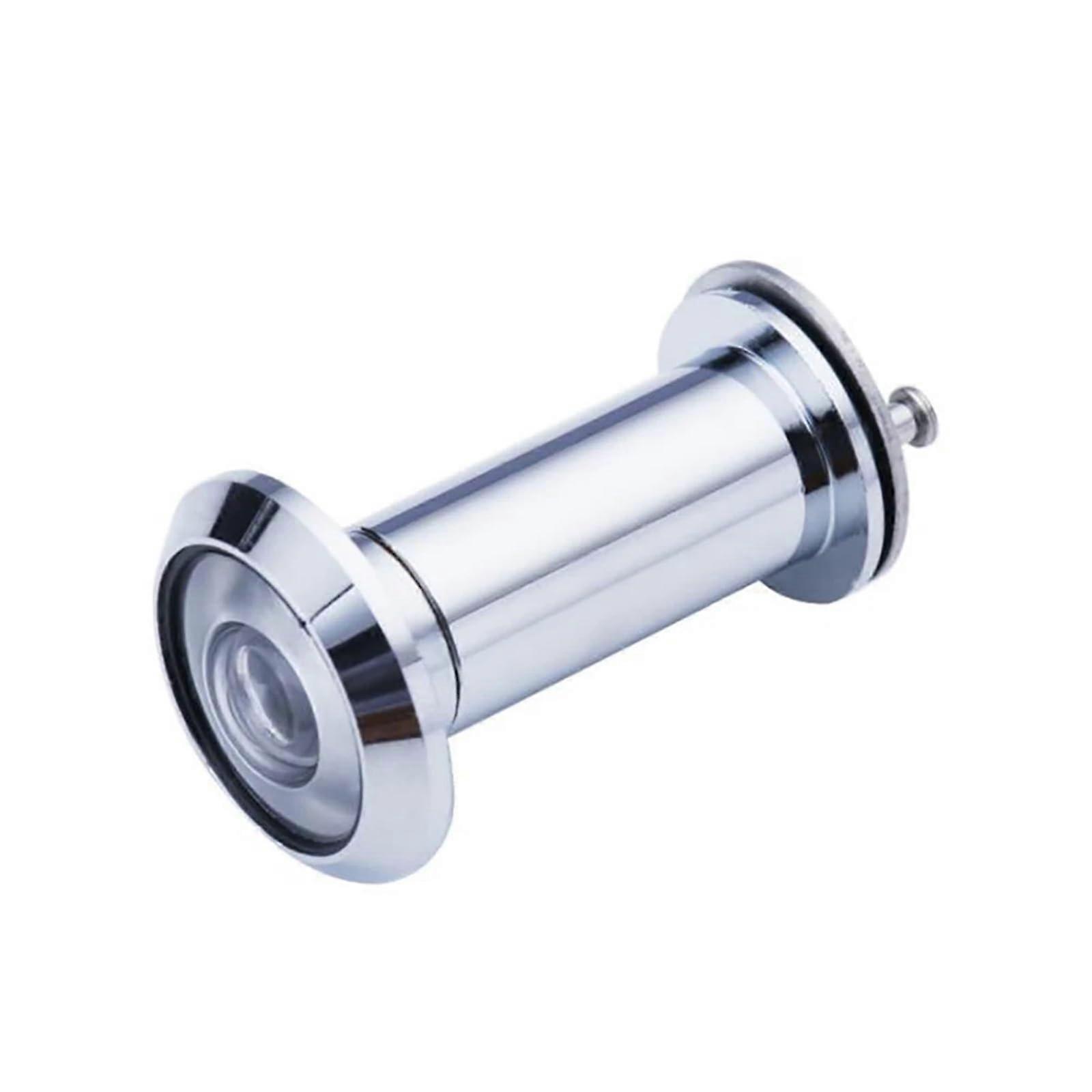200 Degree Wide Viewing Angle Door Viewer Peephole 16mm Hole (4055mm Silver)