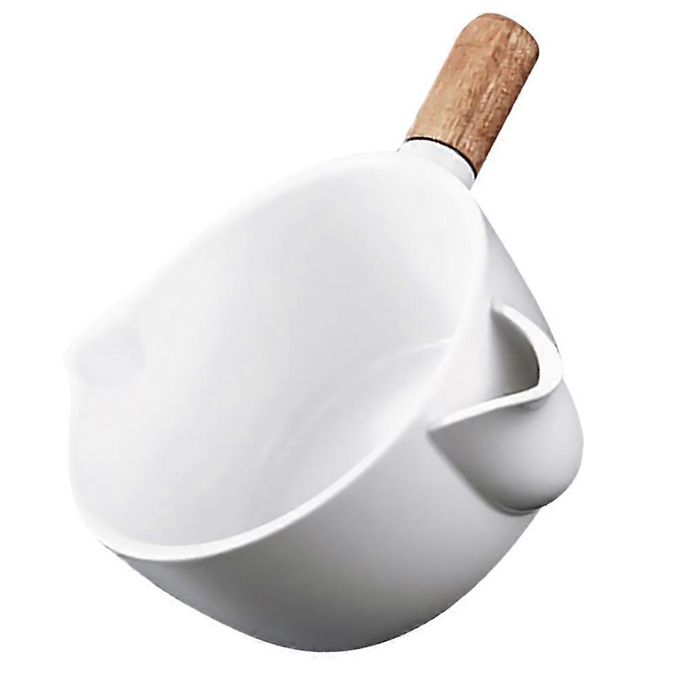 Oil Soup Separating Bowl Large White Grease Filter for Kitchen Use, Efficient Oil Separator for Healthy Cooking, Practical Tool for Soups and Sauces