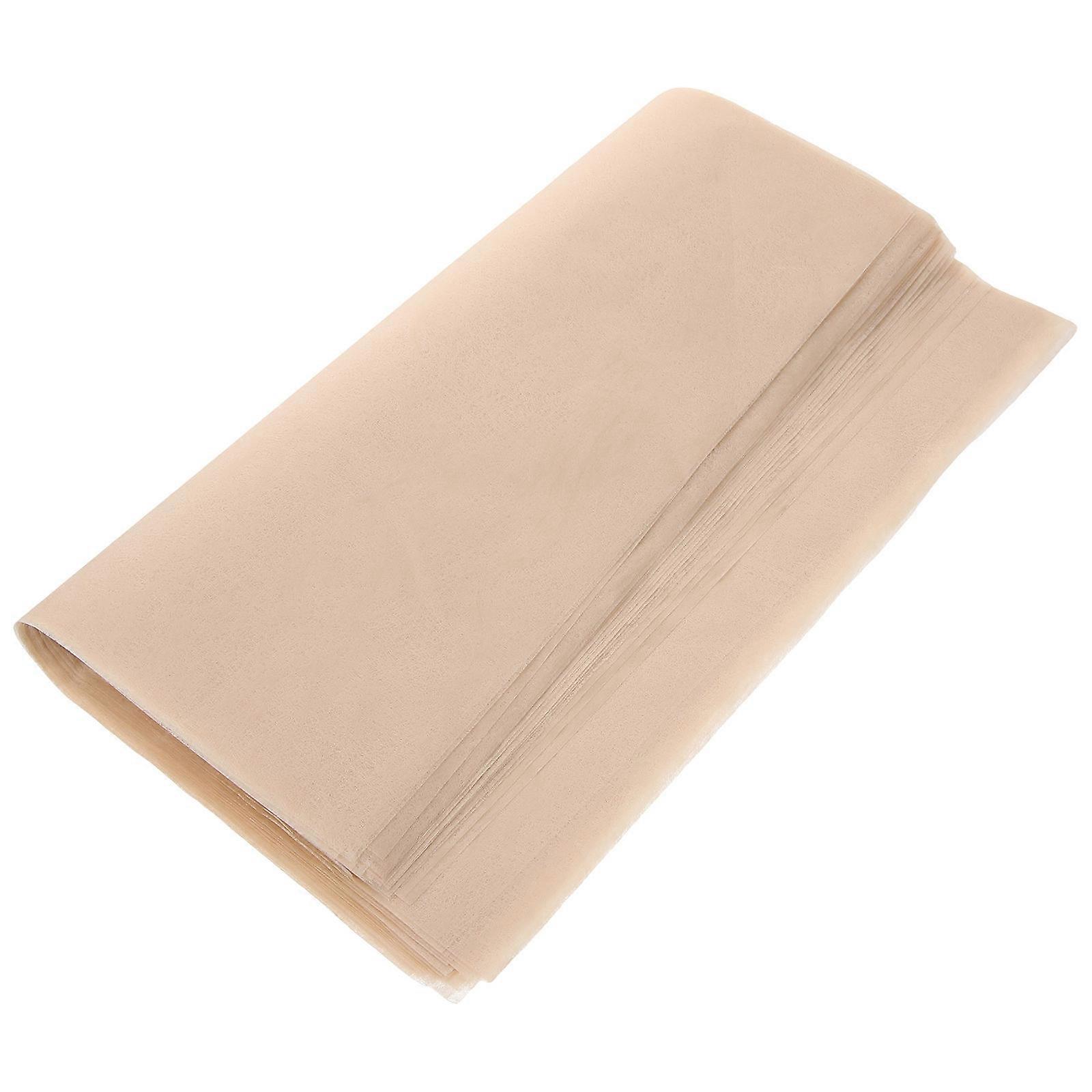 Floral Bouquet Wrapping Paper DIY Gift Wrap Decorative Packing Liner Paper Water-Resistant Beige 30.00X30.00X0.10CM 50 Sheets