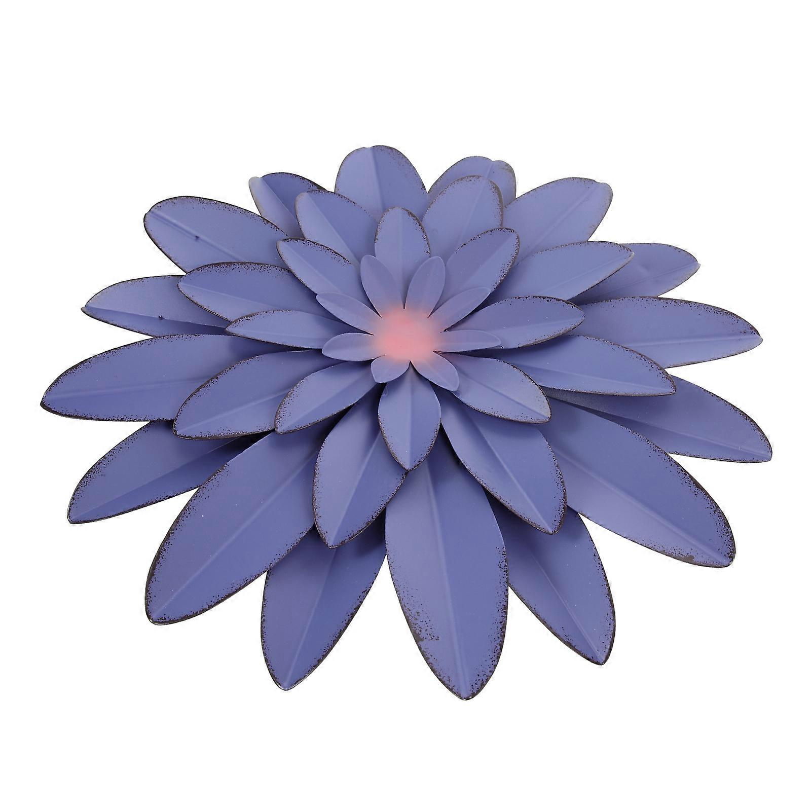 Hanging Wall Decor Iron Flower Pendant Home Ornament And Delicate 1Set