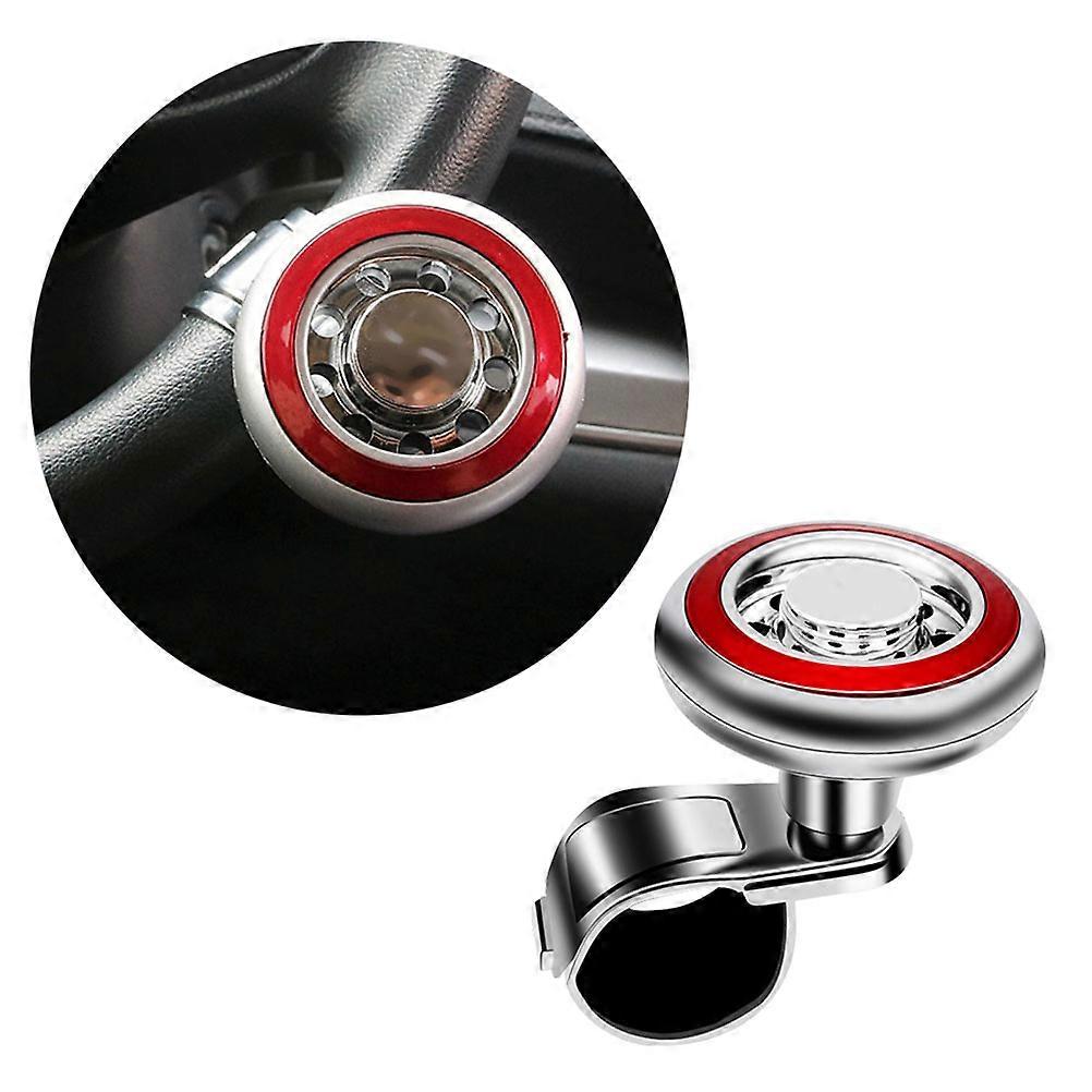 Knob Power Increase Torque 360 Degrees Rotation Car Vehicle Red 1Pack