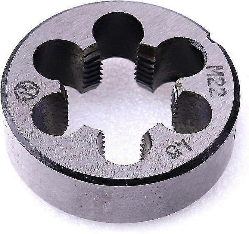 Metric Right-Hand Thread Die, M22 x 1.5mm, Ideal for Precision Threadingp