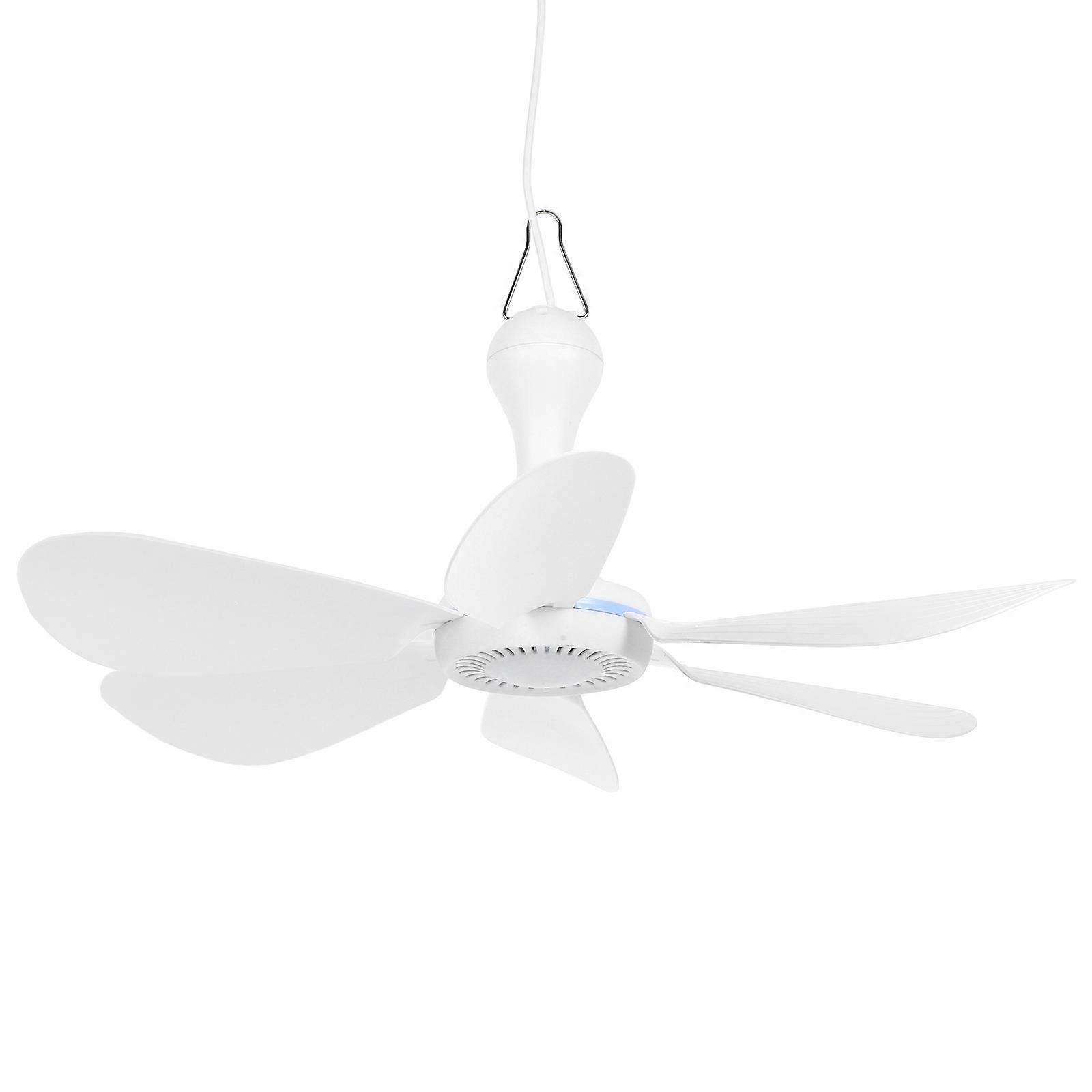 Ceiling Fan For Tent Portable Usb Powered Summer Use 1Set