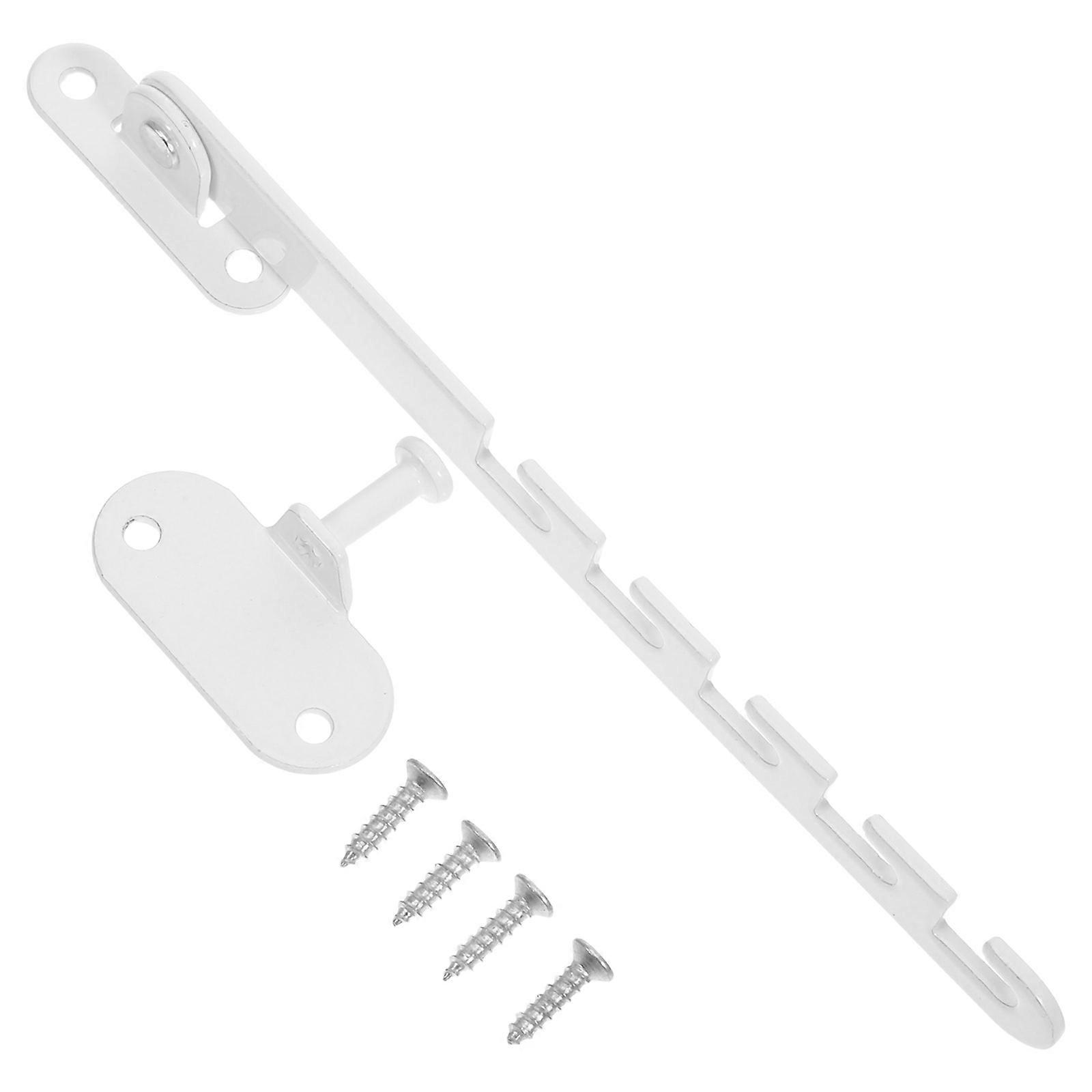 Safety Window Restrictor Latch   Carbon Steel Sliding Window Lock with Hook Design for Easy Installation and Home Security