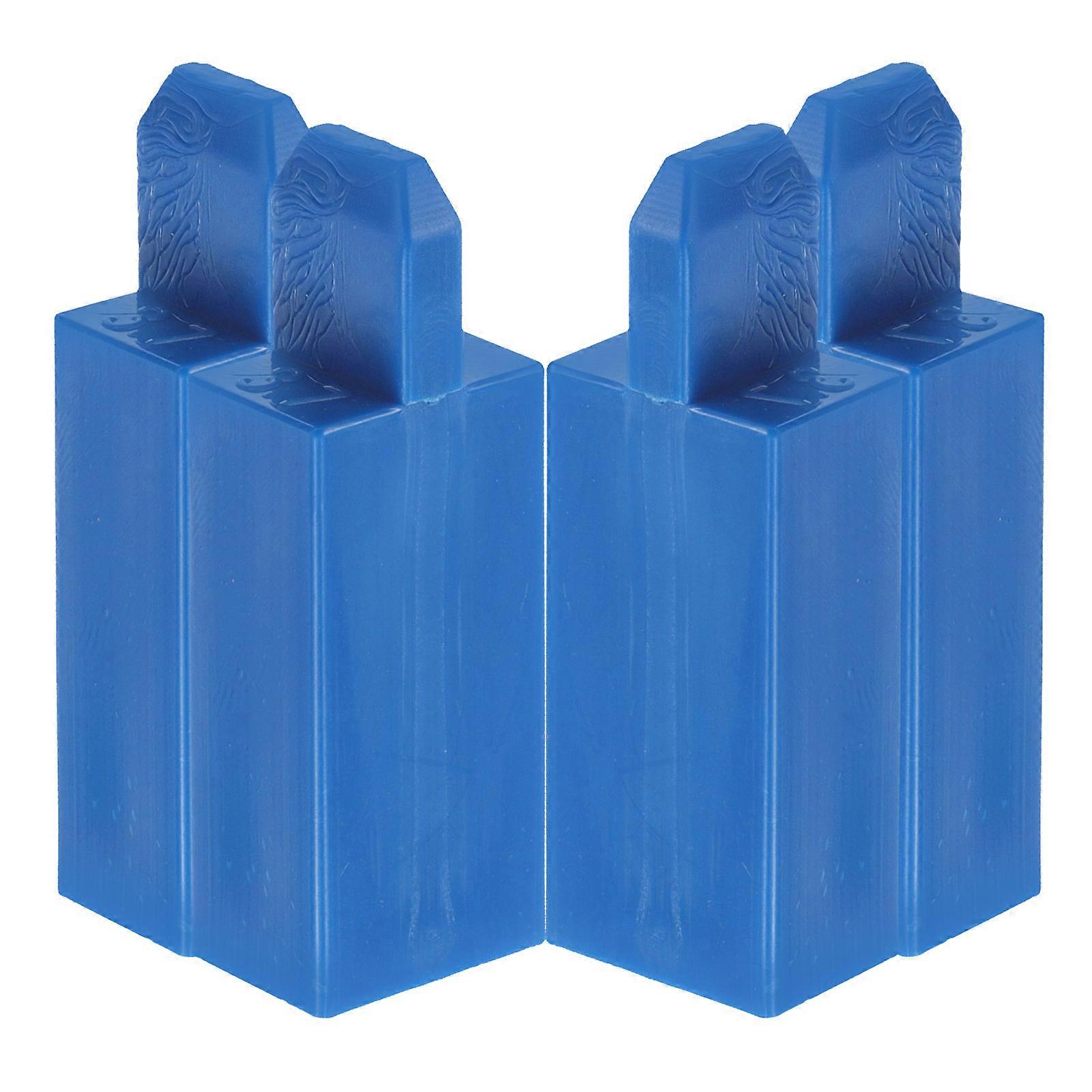 Piano Tuner Kit With 4 Sizes 3.4 3.5 3.6 3.7 Hole Plugs For Professional Use And Home Maintenance Blue 4Pcs