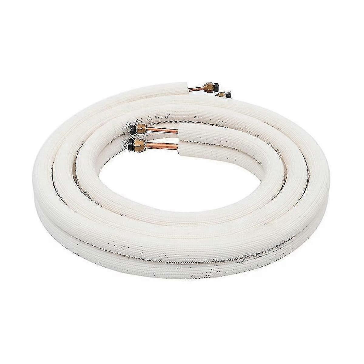Insulated AC copper wire set 3meter 1/4in 3/8in for cooling