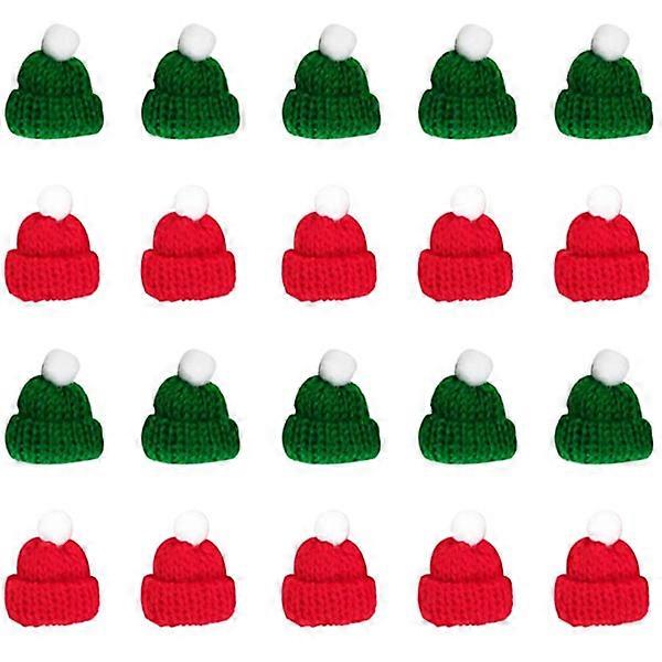 20 Mini-Strickmützen.