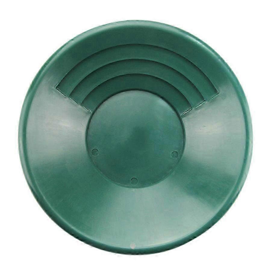 Durable Hand Crank Green Gold Pan - Gold Panning Equipment for Hobbyists & Professionals - Lightweight & Efficient Mining Tool