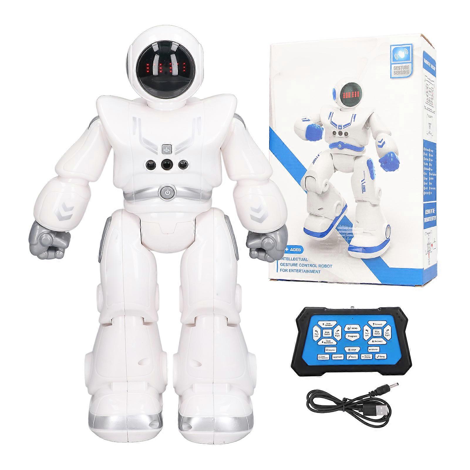 Remote Control Robot Toys Infrared and Gesture Sensing Walking Intelligent Programmable Robot for Kids
