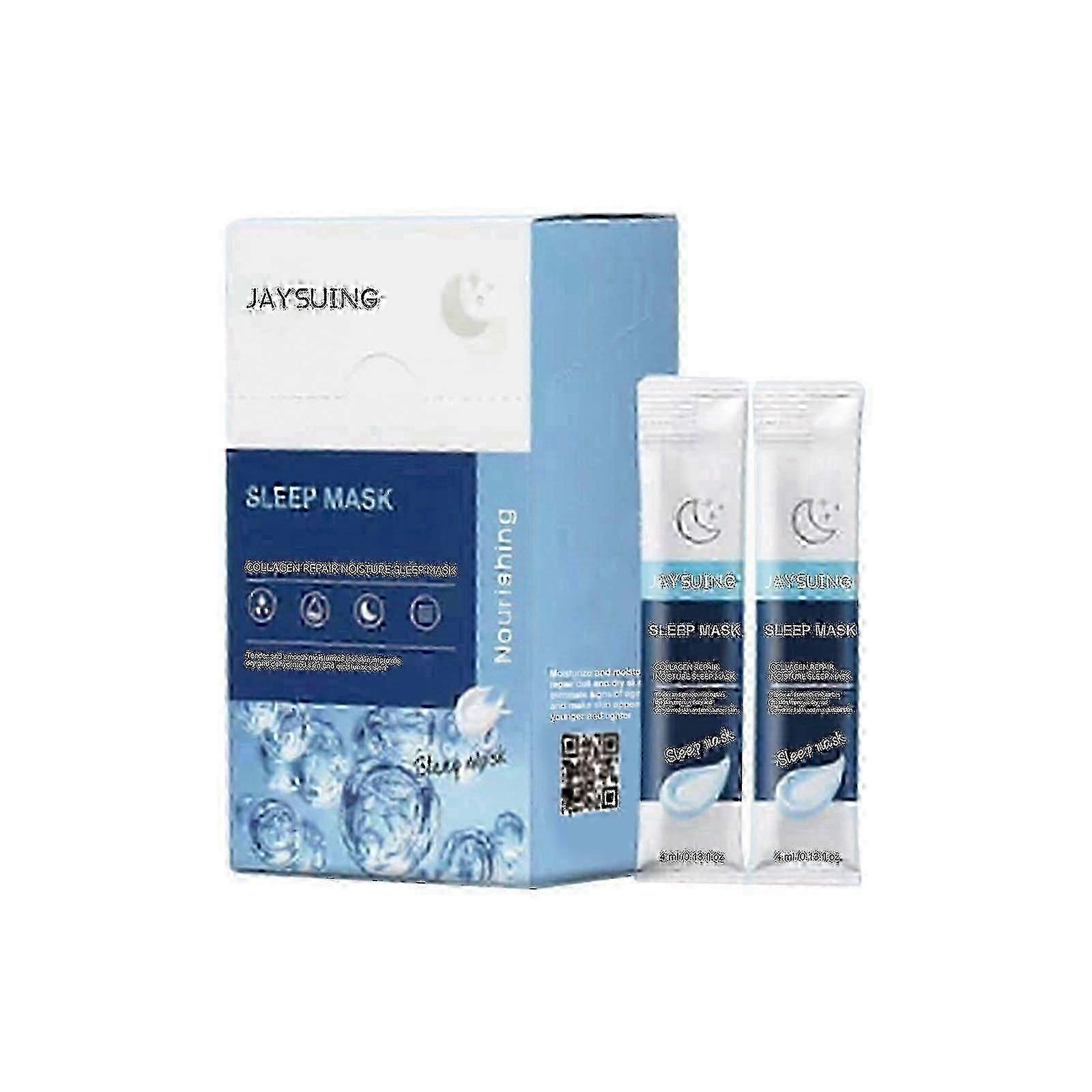 Anti-Wrinkle Collagen Sleep Mask, Reduces Fine Lines, Firming Skin And Anti-aging No-wash Mask