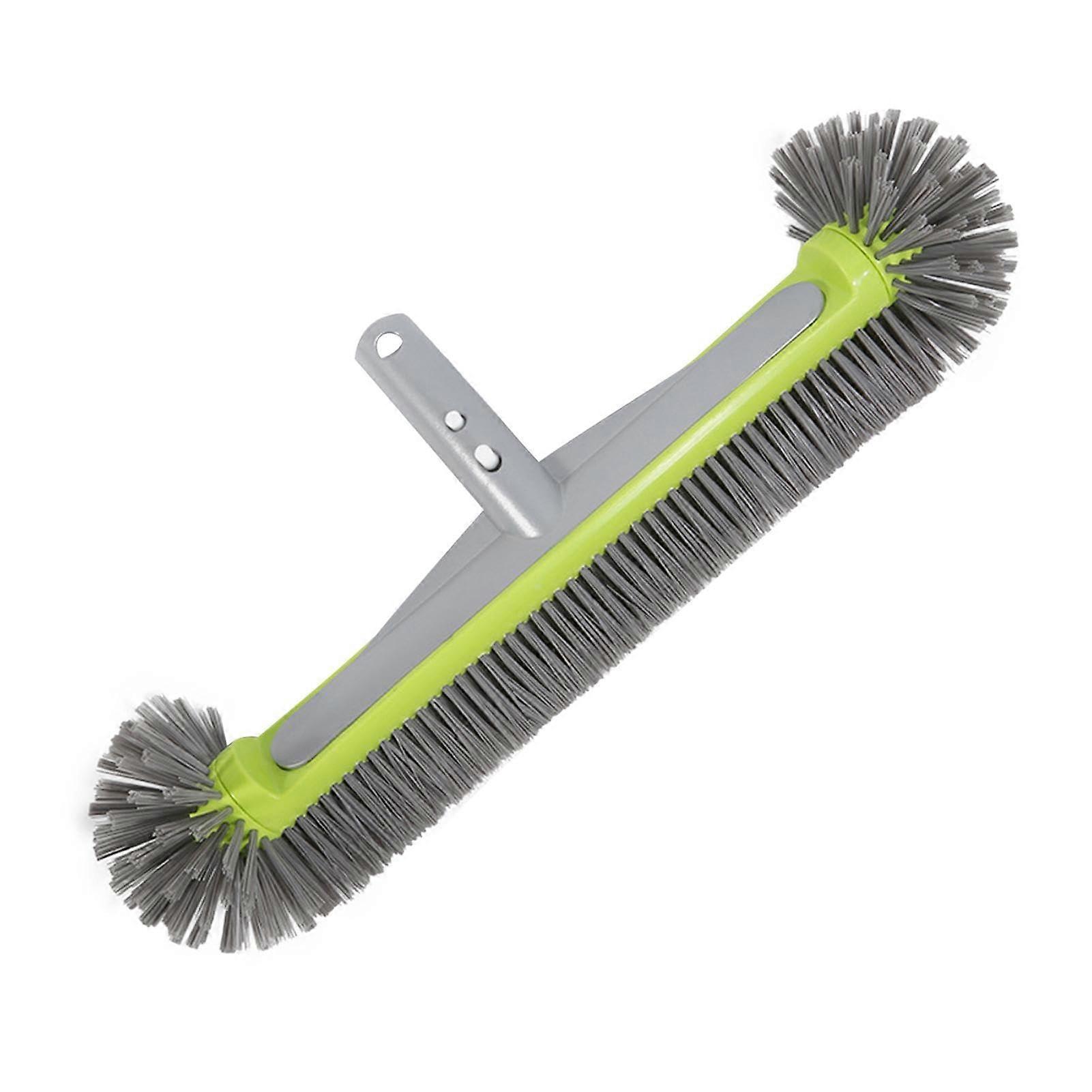 Pool Cleaning Brushes,Pool Brushes Pool Step and Corner Cleaning Brush Pool Scrubbing Brush with EZ Clips, Pool Cleaner Brush, Head