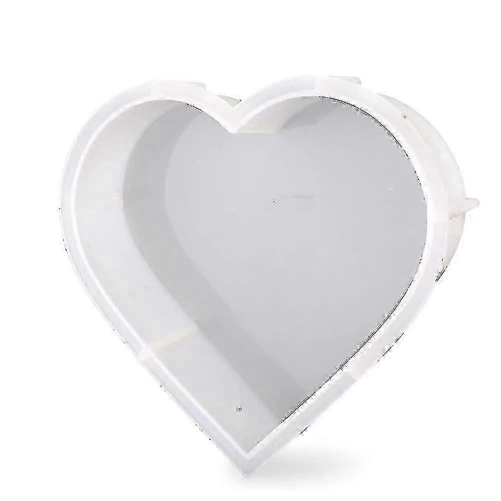 Silicone molds for epoxy resin - Large heart shape for flower preservation