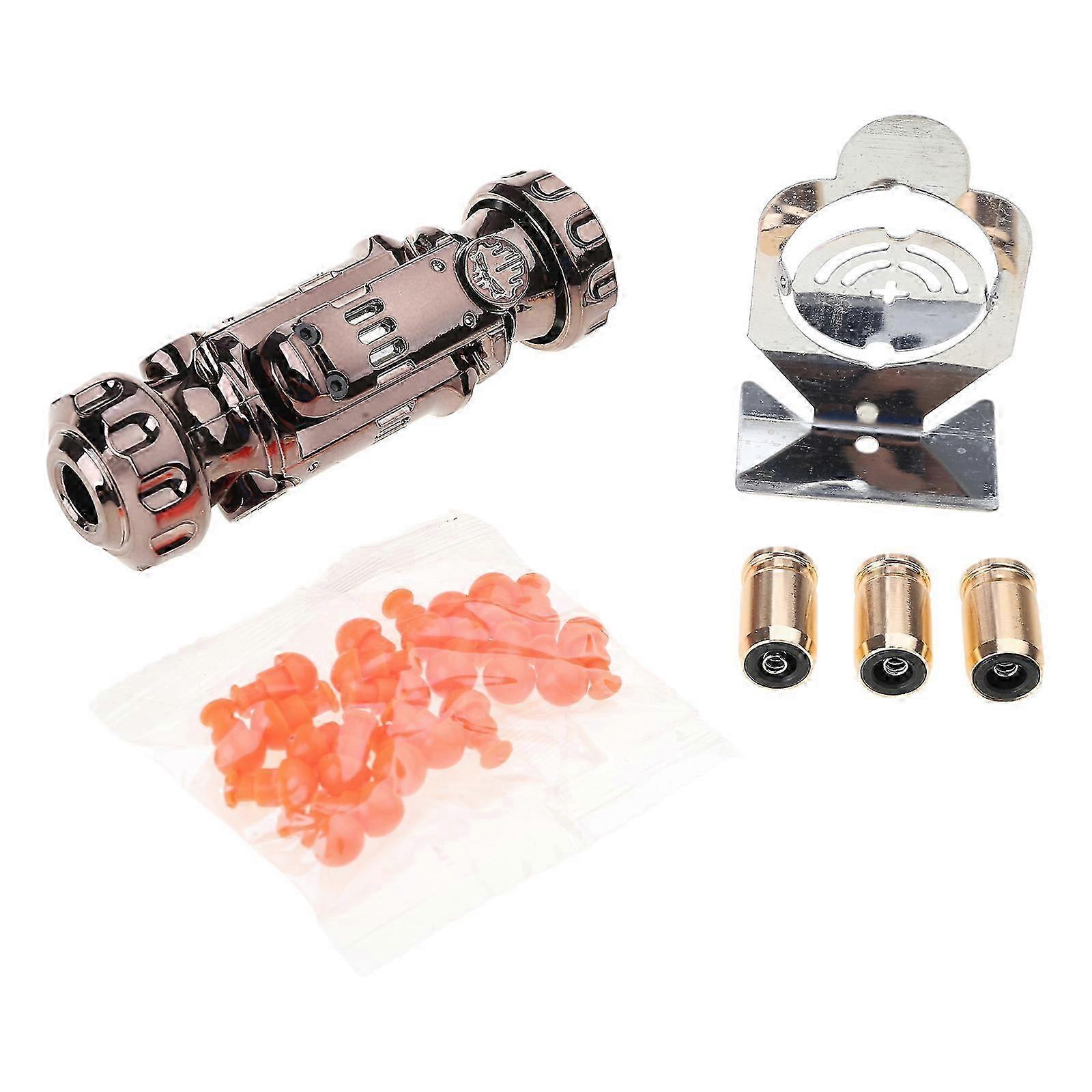 Metal Slider Push Blasters Simulation Toy to Press Pinch Fidgets Toy for Kids for Concentration Training titanium steel