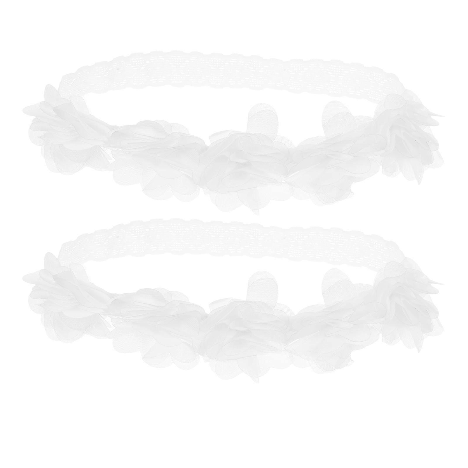 Hodeplagg til jenter, mykt og elastisk hodeplagg perfekt for nyfødtfotografering