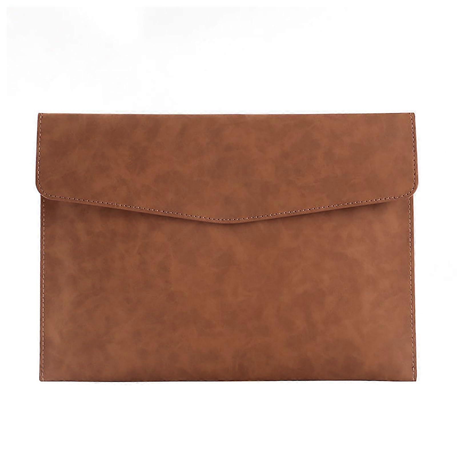 CV Portfolio Folder, Heavy Duty File Folder, Legal File Folder, Portfolio Folder, Leather Folder, Padfolio for Women, Leather Portfolio for Men, Brown