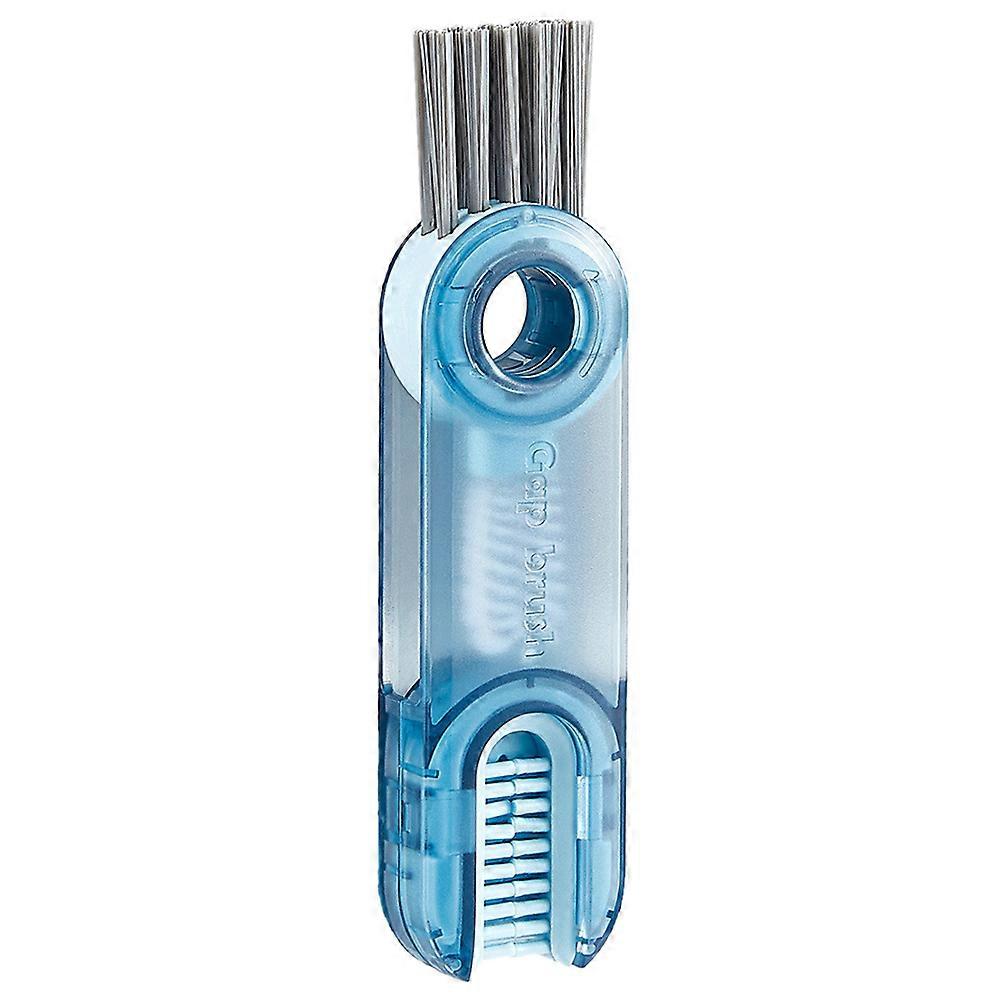 Multi-Functional Bottle Brush For Home Cleaning Travelers 11.4X3.4X1.6Cm Deep Trough Cleaning Function 1Pack