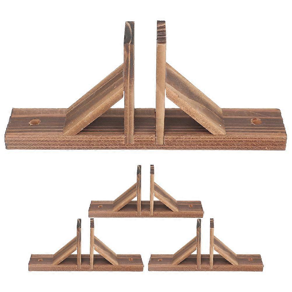 4pcs Fence Base Garden Border Edging Fence Support for Garden Courtyard Accessory