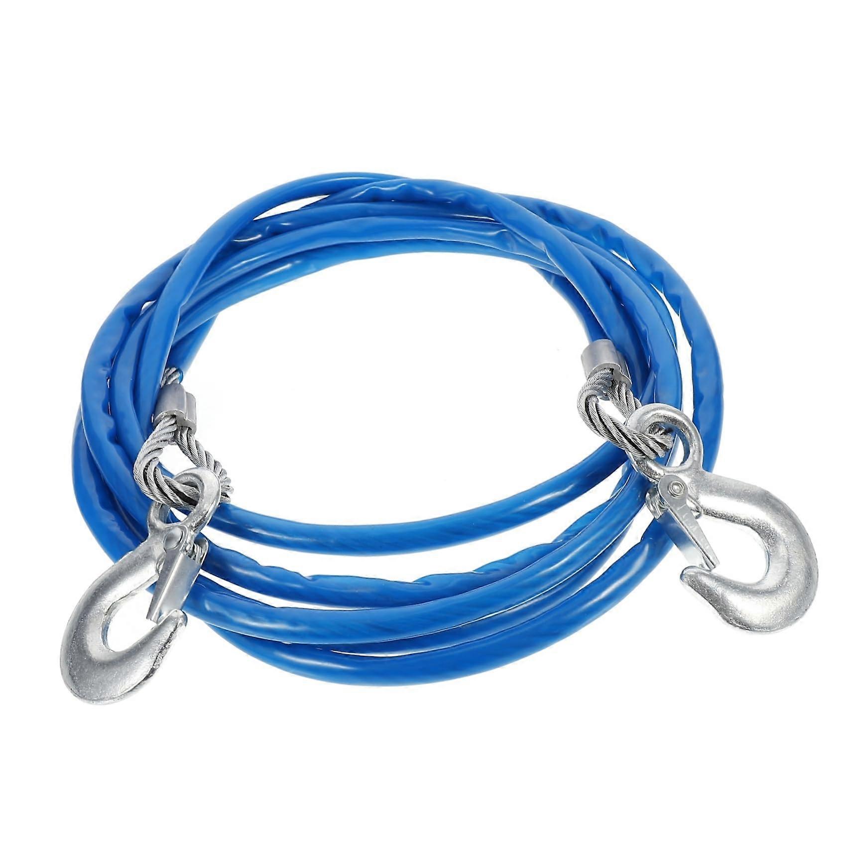 Robust Tow Strap Heavy-Duty Recovery Strap with Safety Hooks for Offroad Vehicle Recovery and Emergency Use