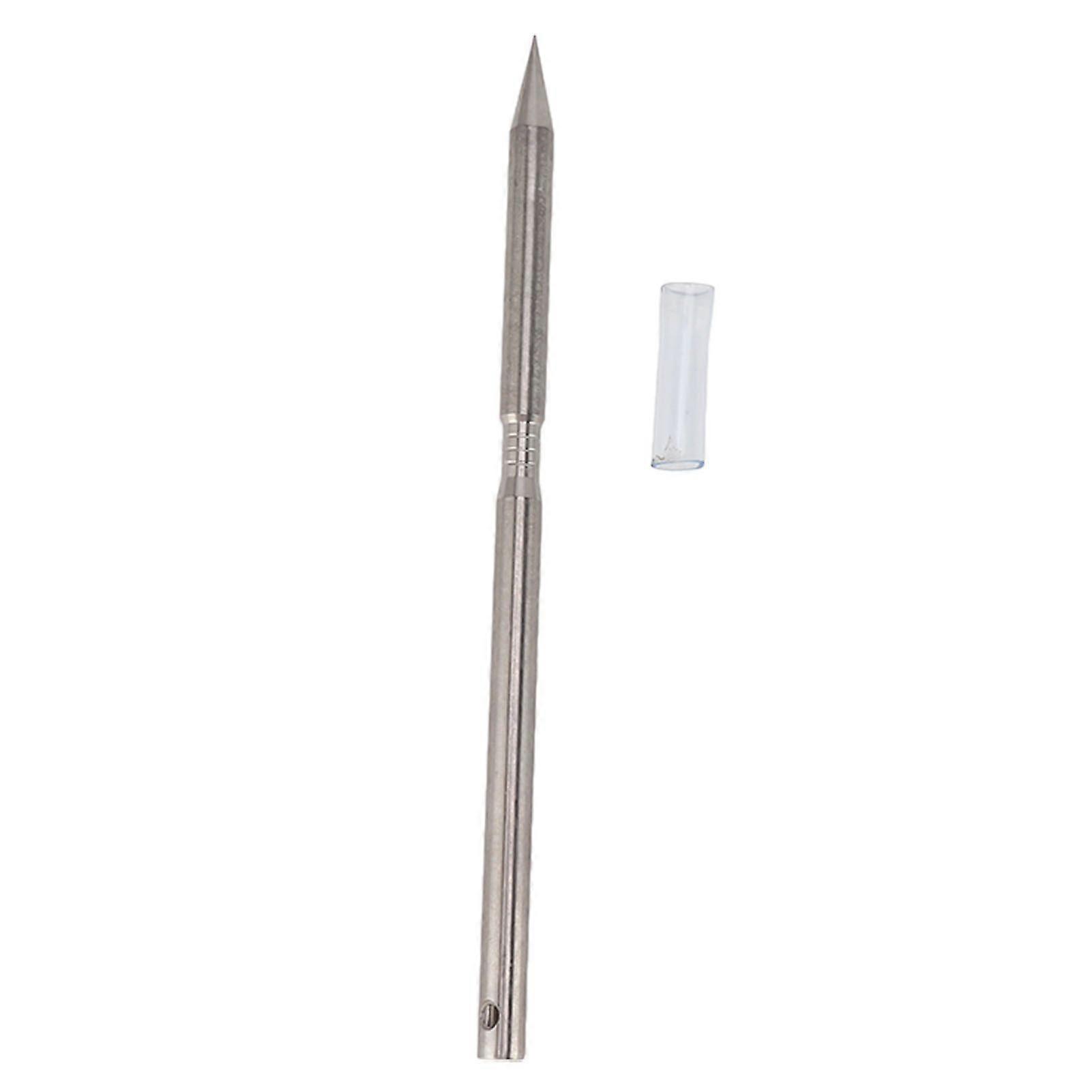 304 Rustfritt stål ku nese piercing nål storfe nese piercing nål med hull for Farm Home M