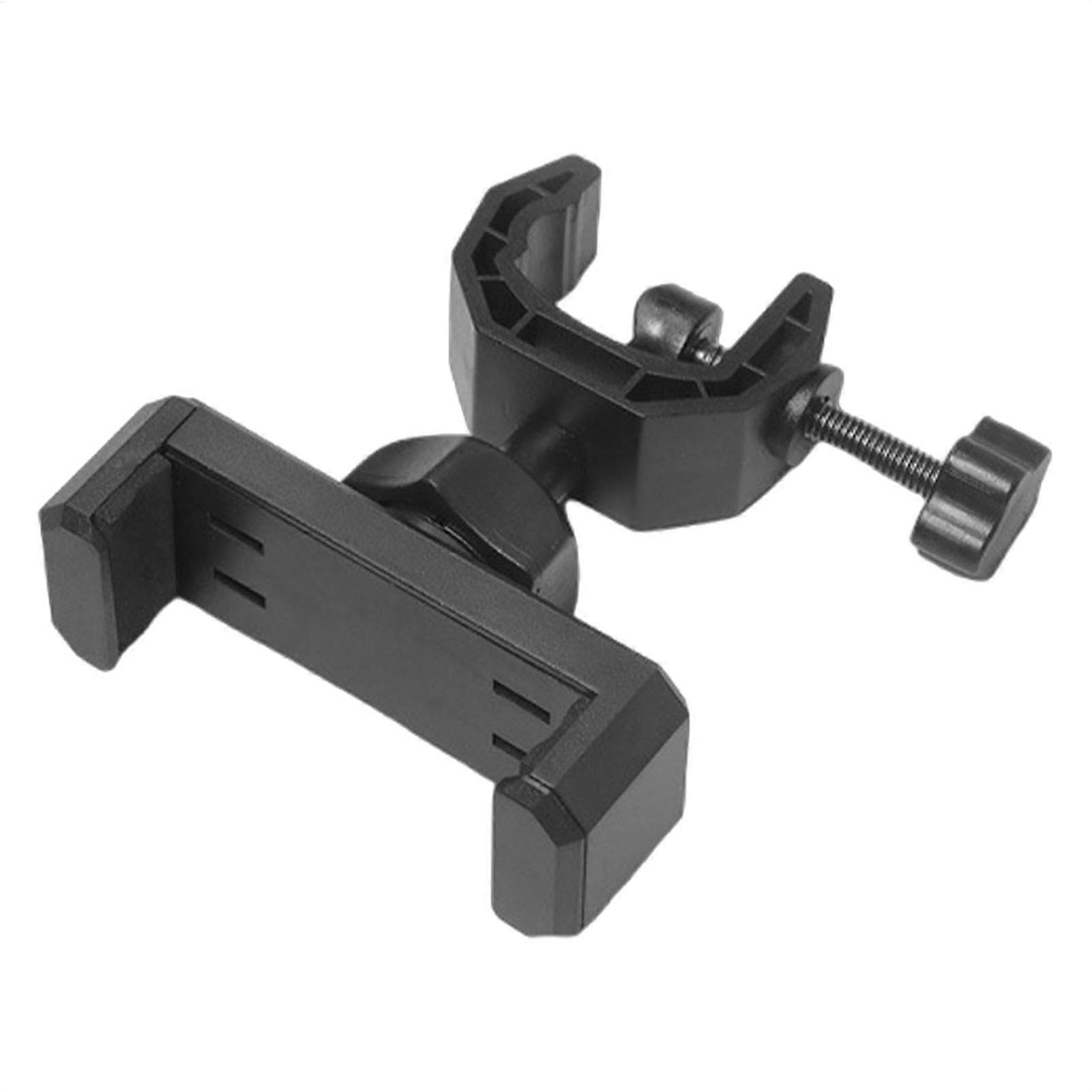 Phone Tripod Mount Adapter - 360 Degree Rotating Phone Holder for Smartphones, 3.27 x 1.69 in, Vertical & Horizontal Compatible Mobile Clip