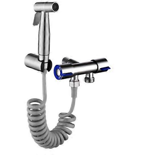 1 in 2 Out Dual Control Valve, Stainless Steel G1/2, for Washing Machines, Toilets