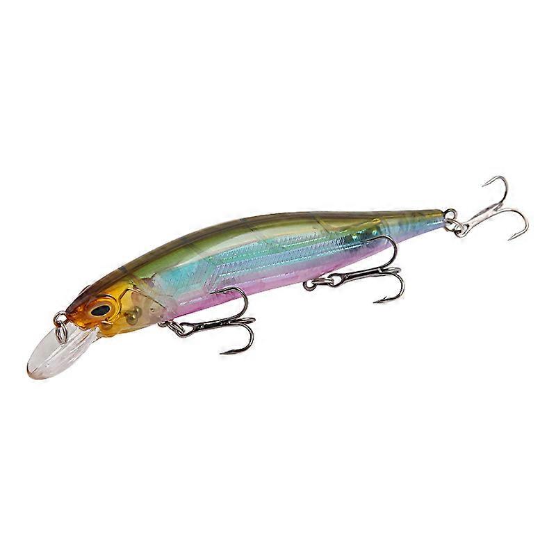 Lure bait, six-color rattling beads with laser triple hooks, 14.6cm 15g, artificial bait for lure fishing