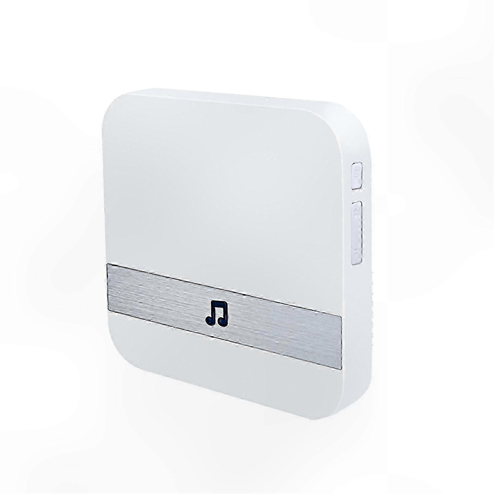 Adjustable Music Selection Video Doorbell Entry Chime for Use with Compatible Devices, 433 Frequency DingDong Door Bell Chime (AC 90250V)